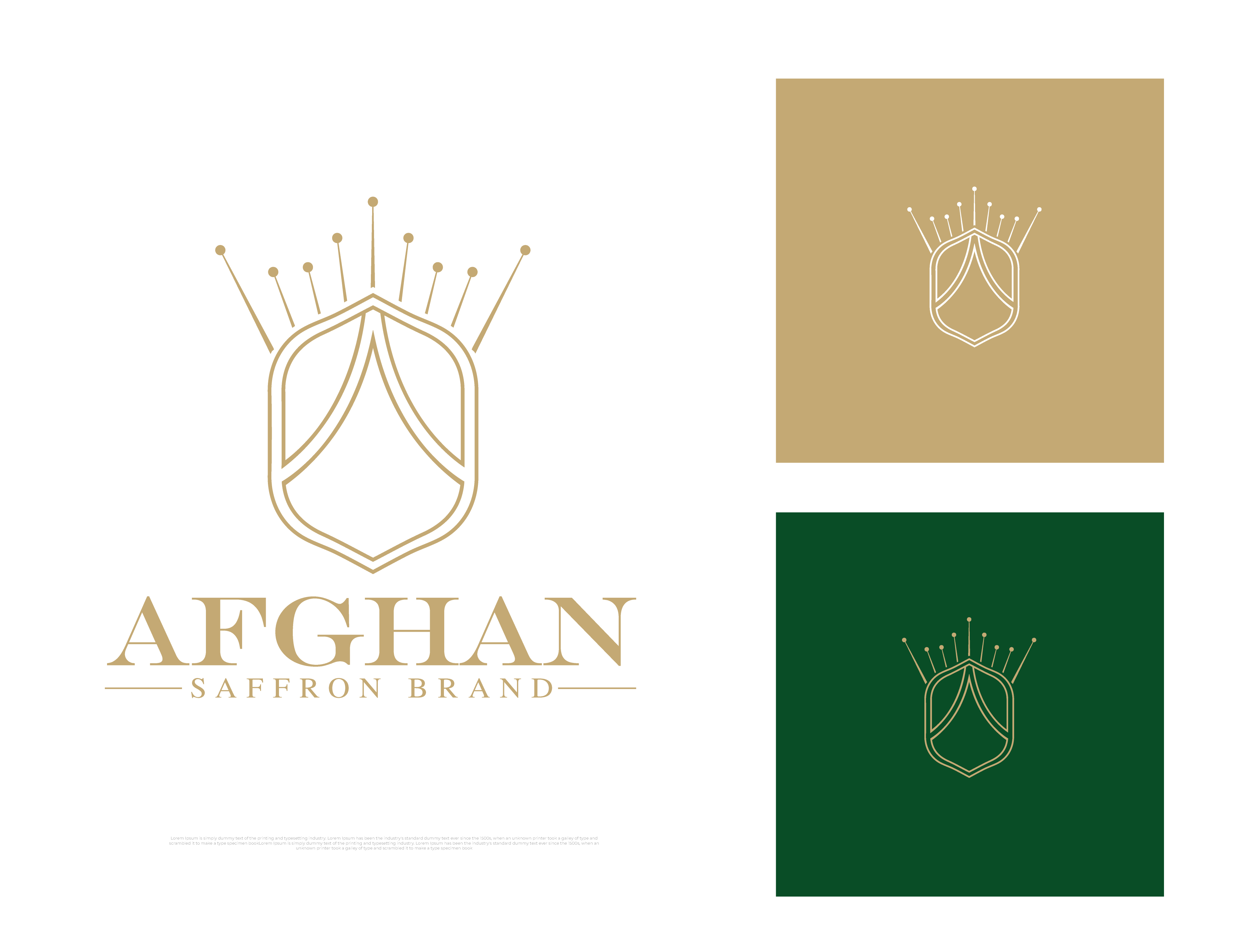 Logo-Design von Paras Bali für Afghan Saffron USA, LLC | Design #32230785