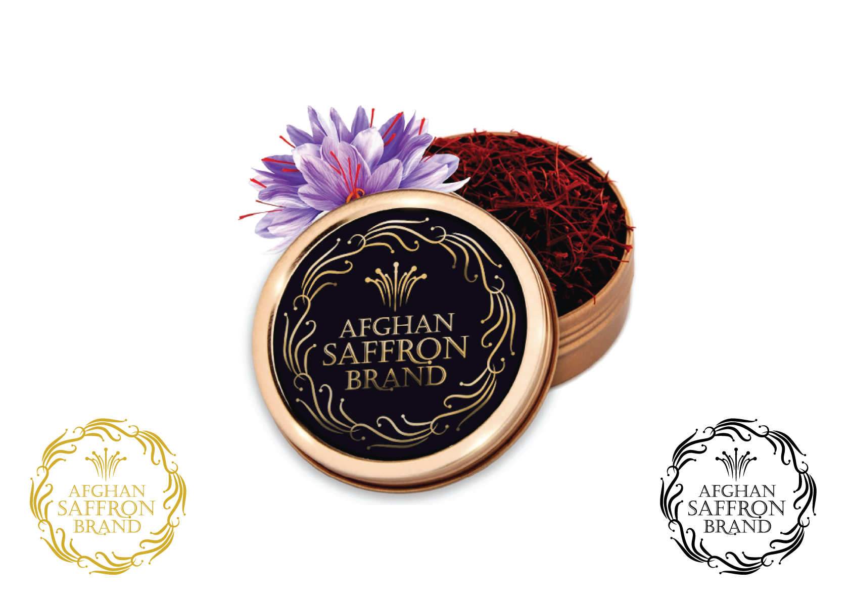 Logo Design by Sevy for Afghan Saffron USA, LLC | Design #32039045