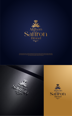 Logo Design by saifysyed Studio for Afghan Saffron USA, LLC | Design: #31895662