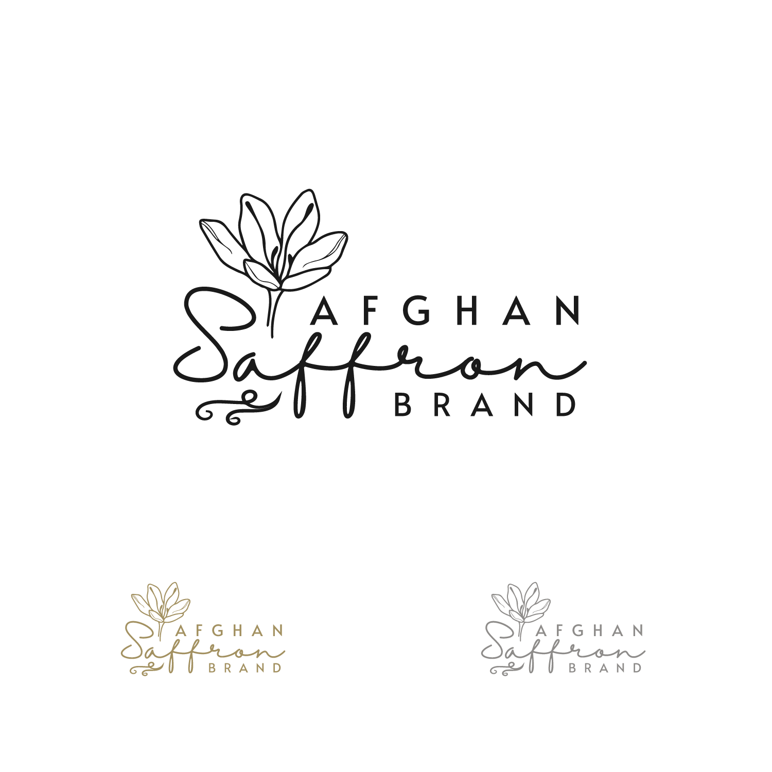 Logo Design by bright design for Afghan Saffron USA, LLC | Design #32114073