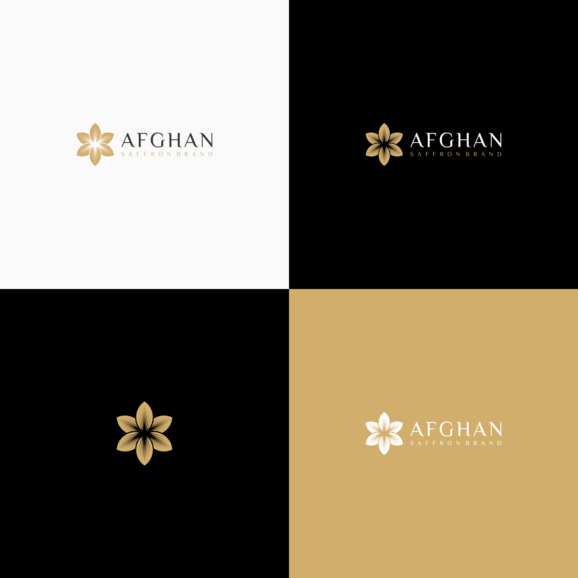 Logo Design by Jozjozan.Std™ for Afghan Saffron USA, LLC | Design #31887002