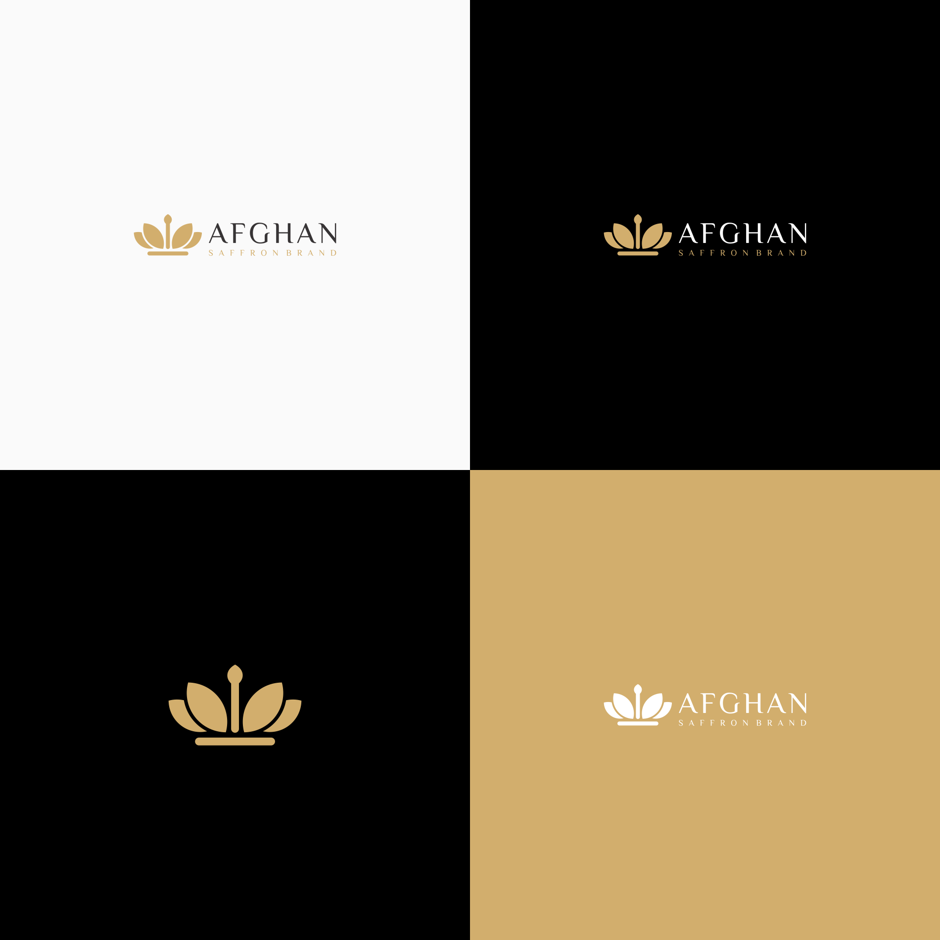 Logo Design by Jozjozan.Std™ for Afghan Saffron USA, LLC | Design #31887219