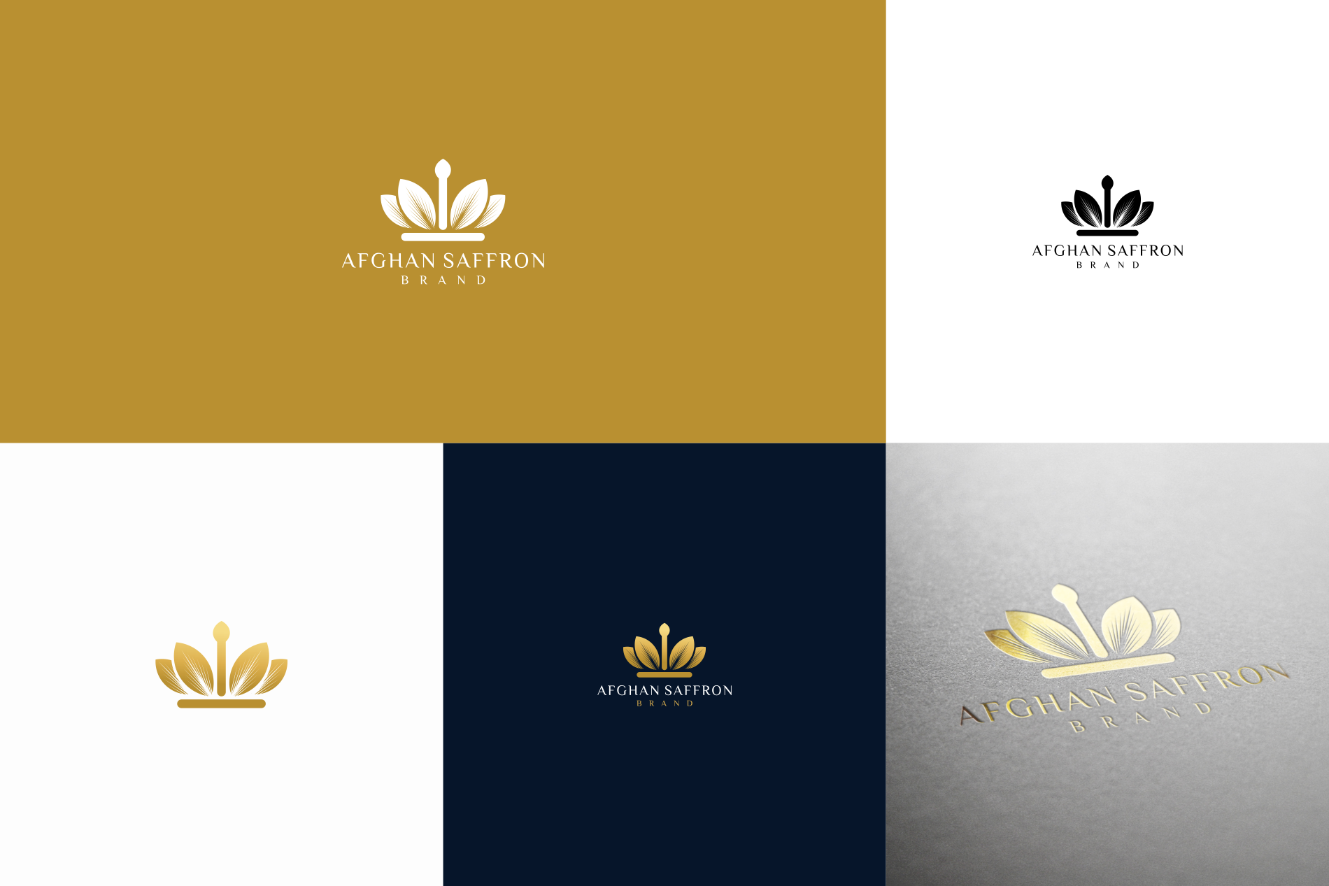 Logo Design by Jozjozan.Std™ for Afghan Saffron USA, LLC | Design #31887277