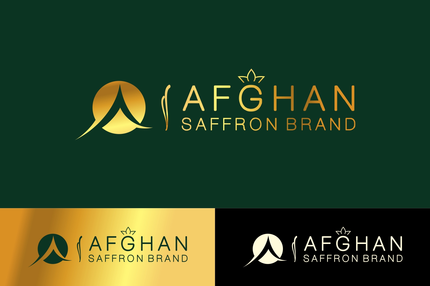 Logo Design by Pranav Creative Graphic for Afghan Saffron USA, LLC | Design #31951883