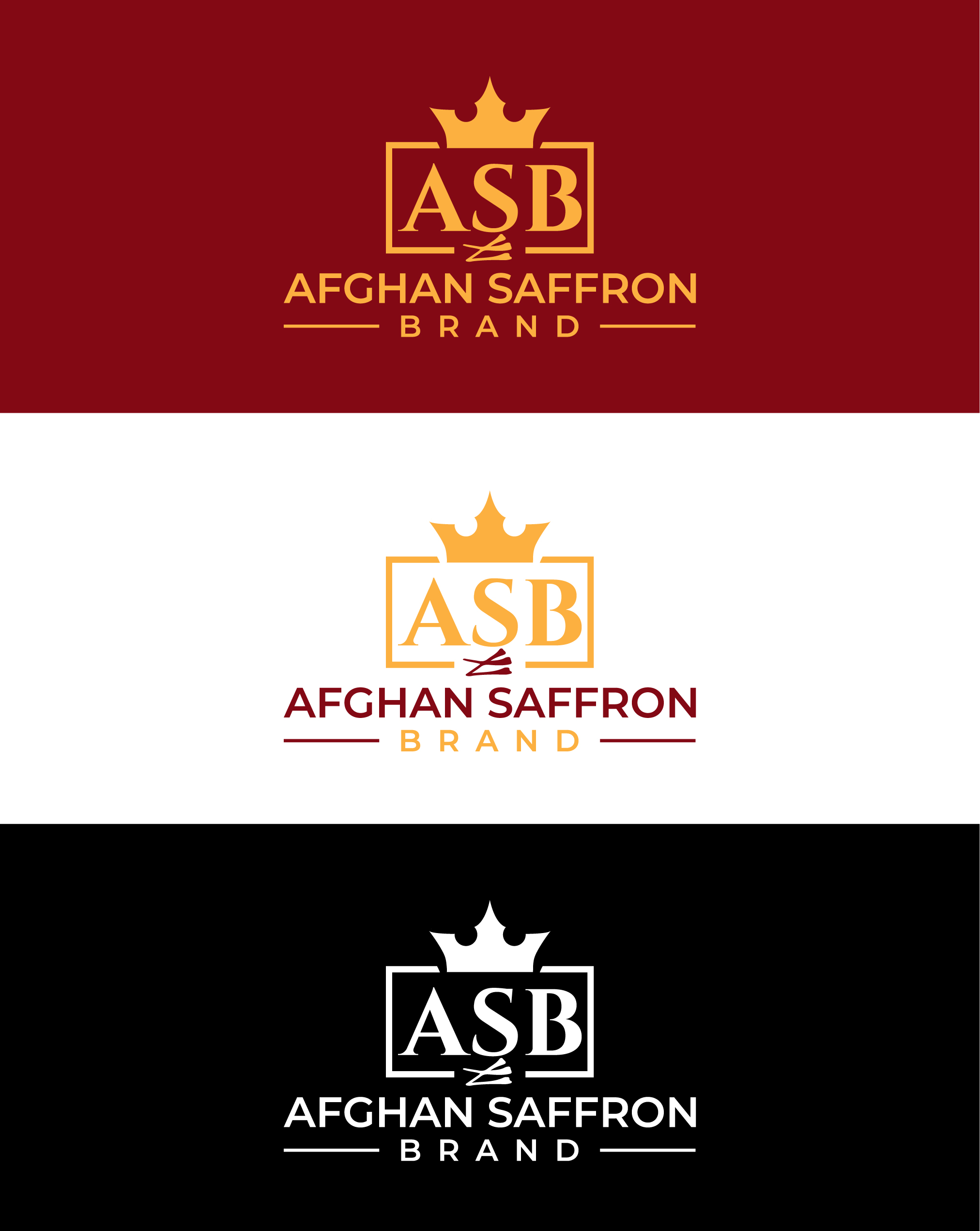 Logo Design by sun_bird for Afghan Saffron USA, LLC | Design #31973317