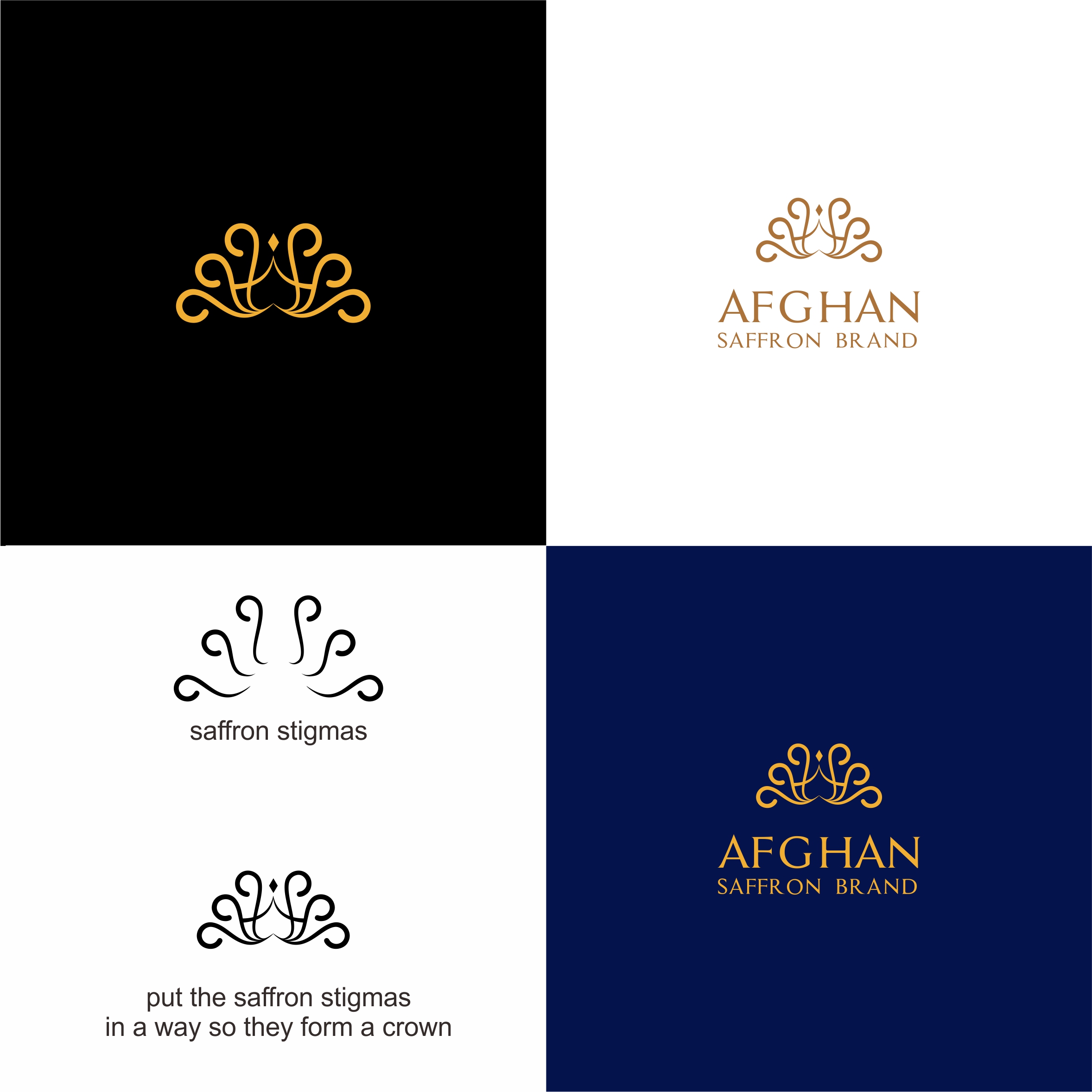 Logo Design by sam_reef for Afghan Saffron USA, LLC | Design #31951321