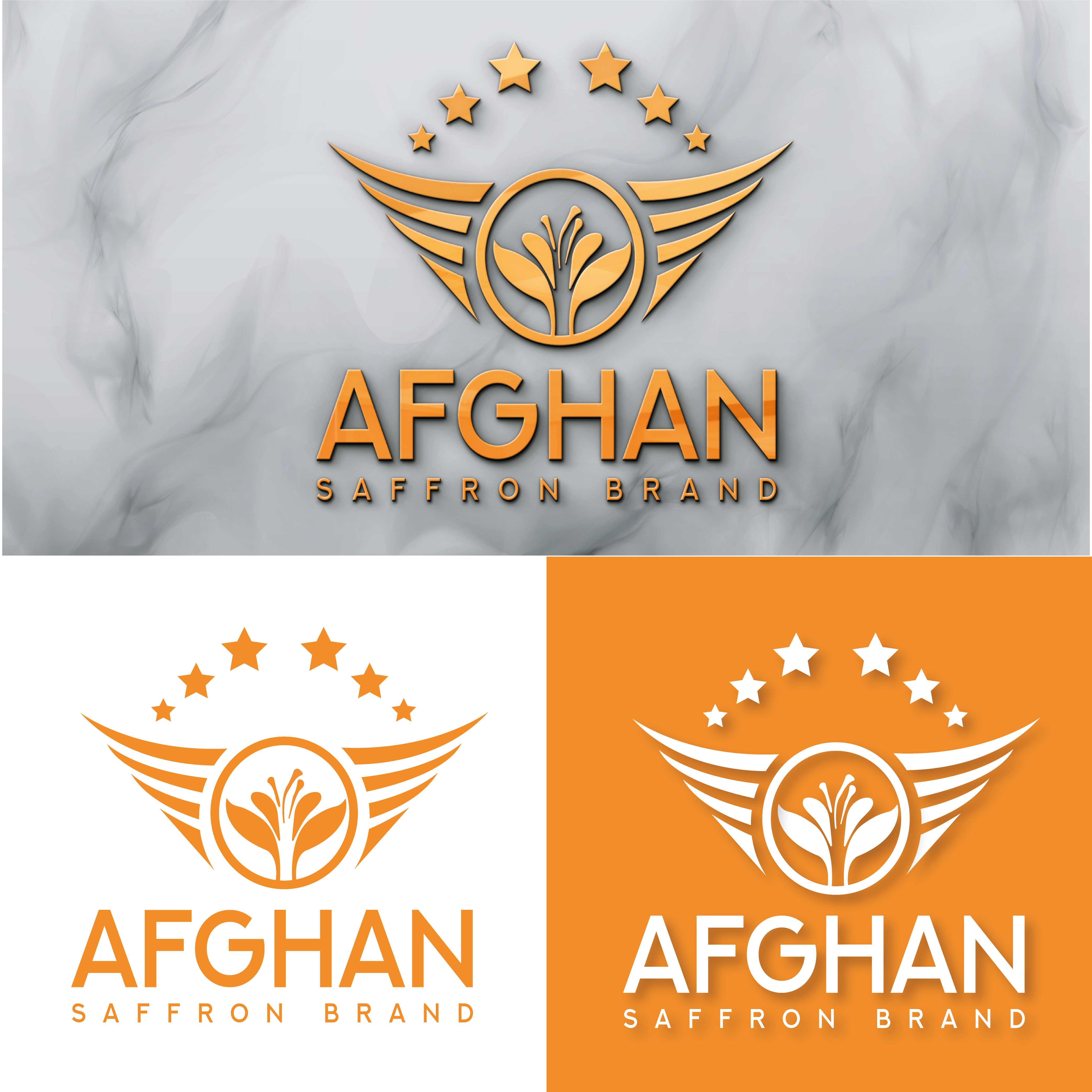 Logo Design by Adeel Rahman for Afghan Saffron USA, LLC | Design #32107038