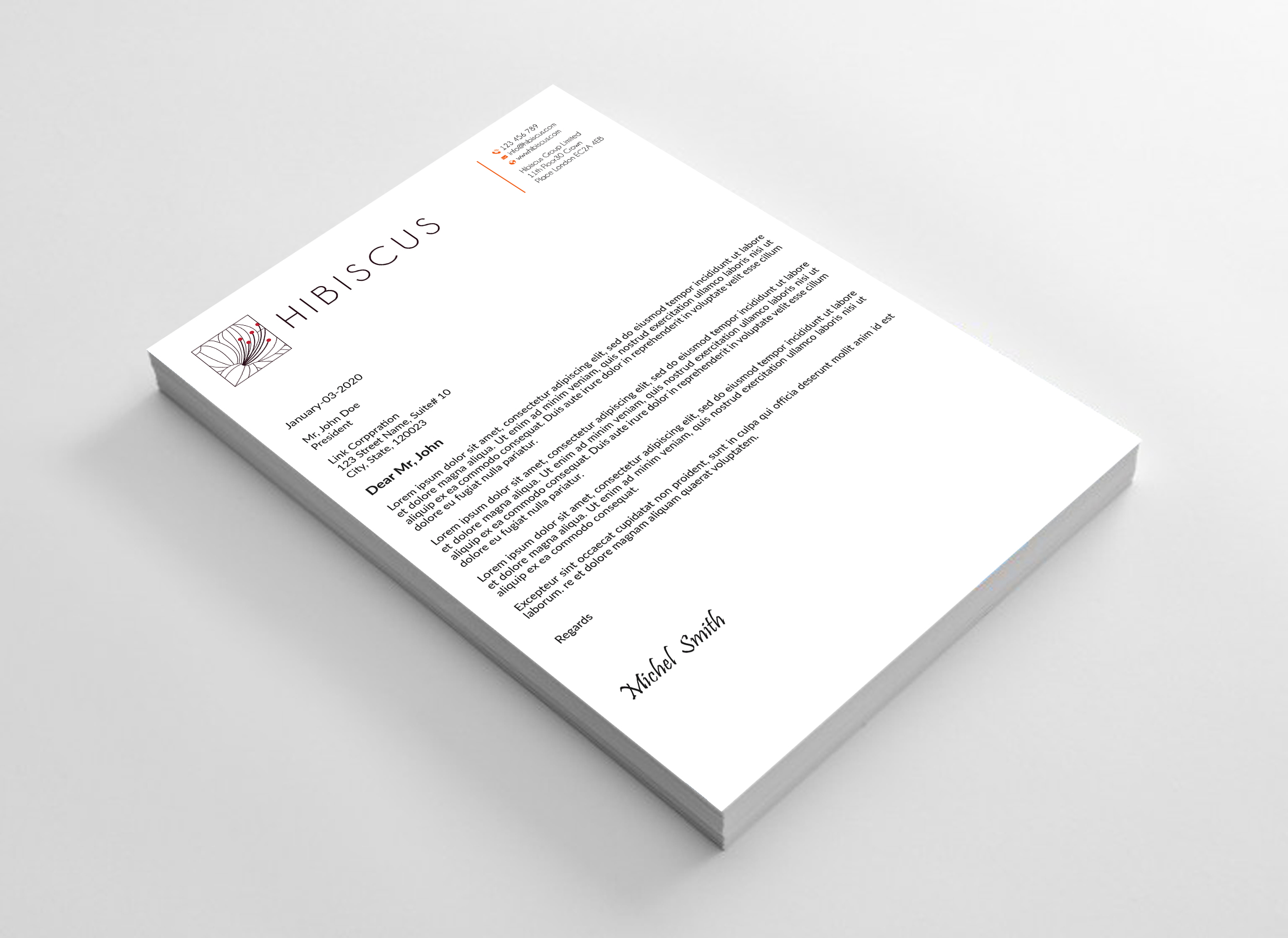 Letterhead Design by Expert Bappy for this project | Design #31894758