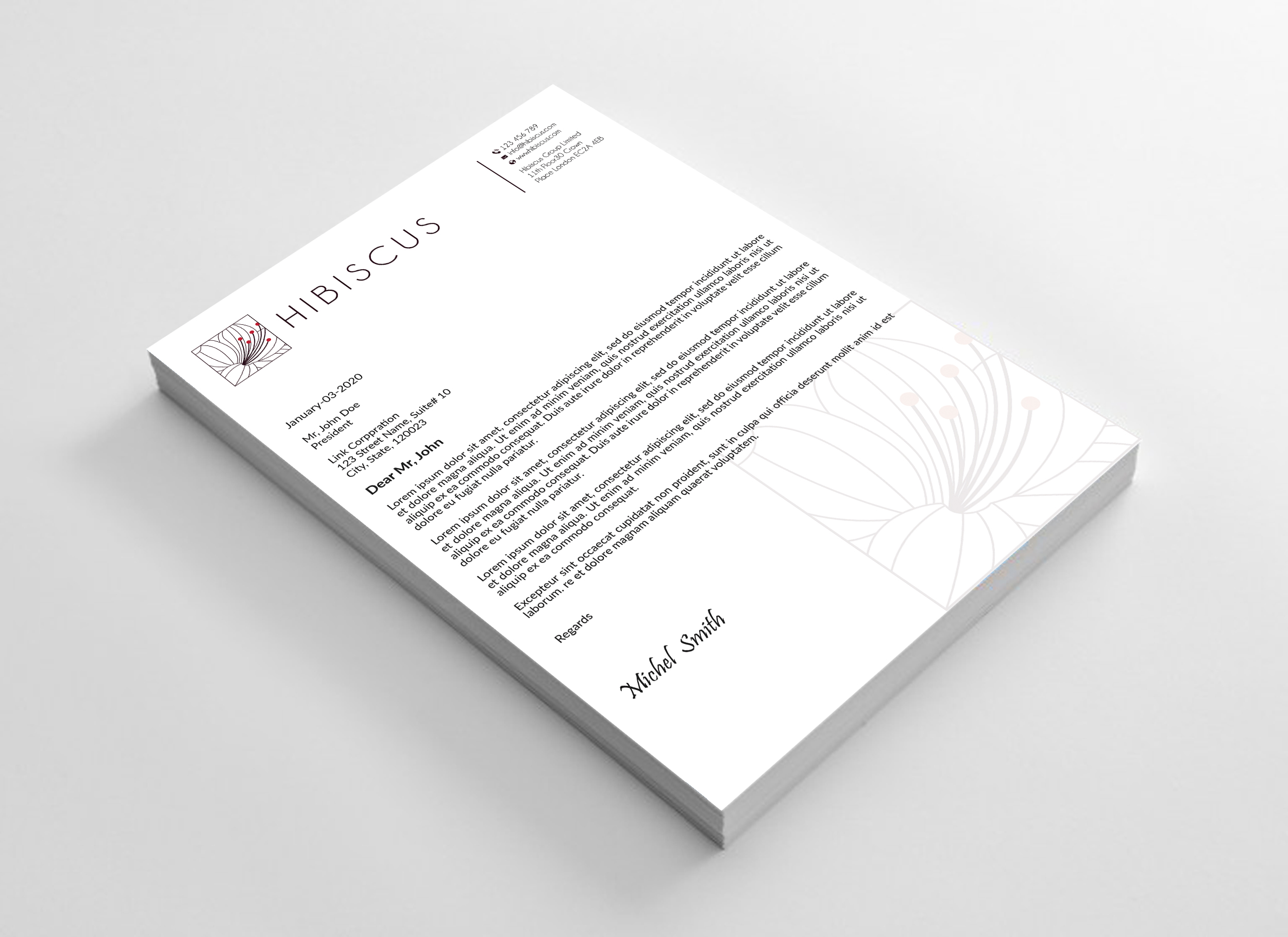 Letterhead Design by Expert Bappy for this project | Design #31894787