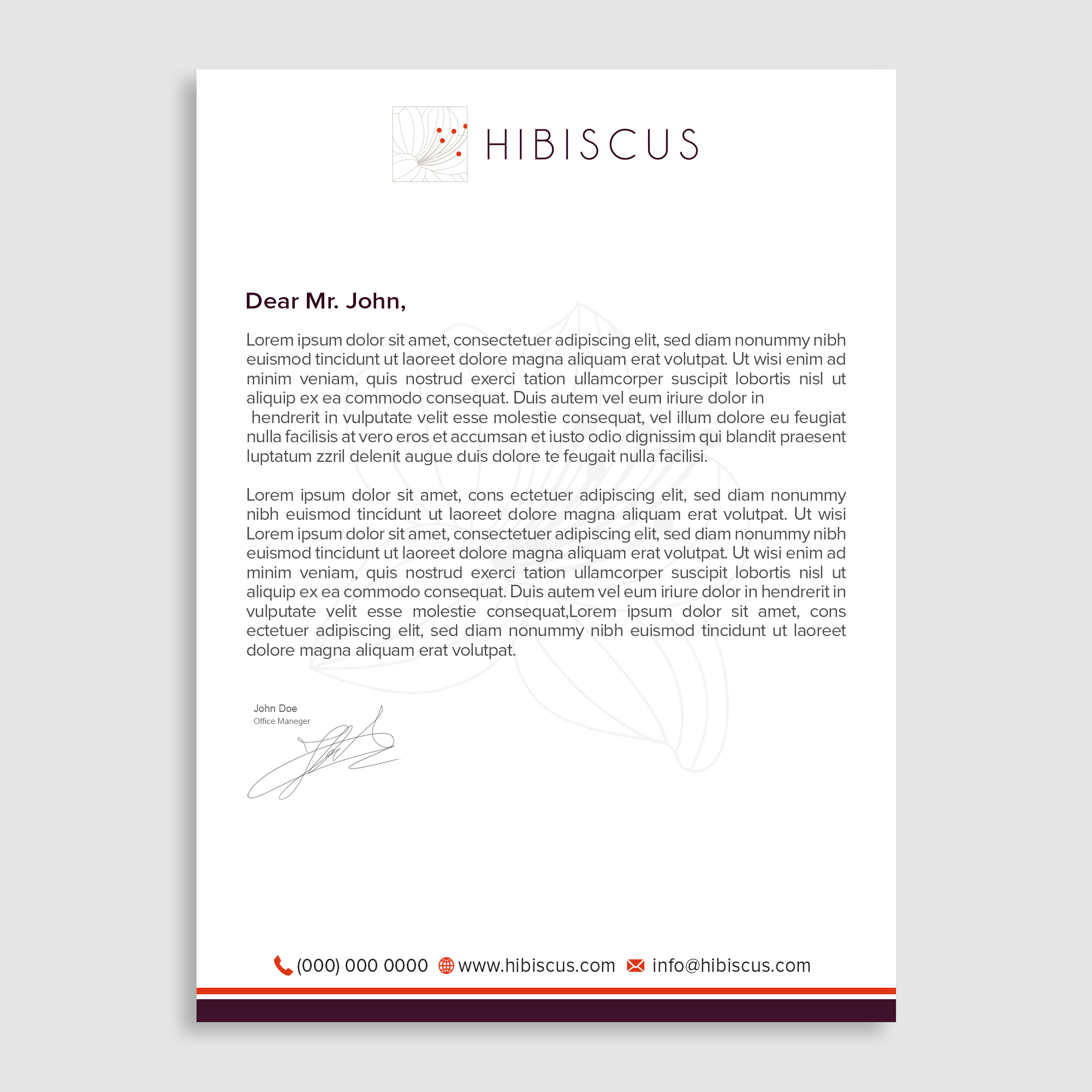 Letterhead Design by WellDesign for this project | Design #31909253