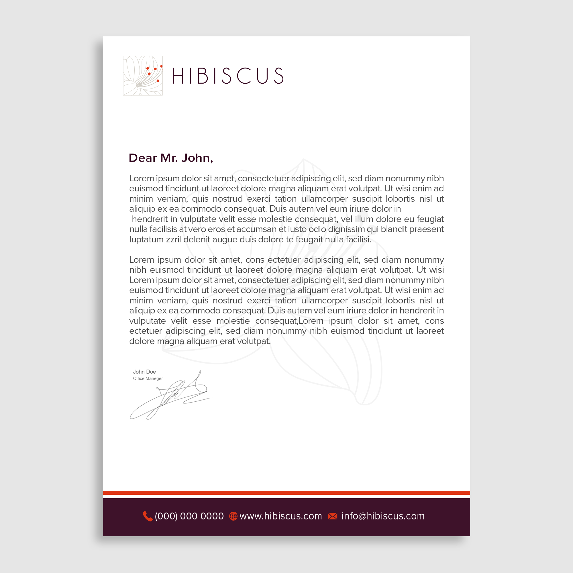 Letterhead Design by WellDesign for this project | Design #31909255