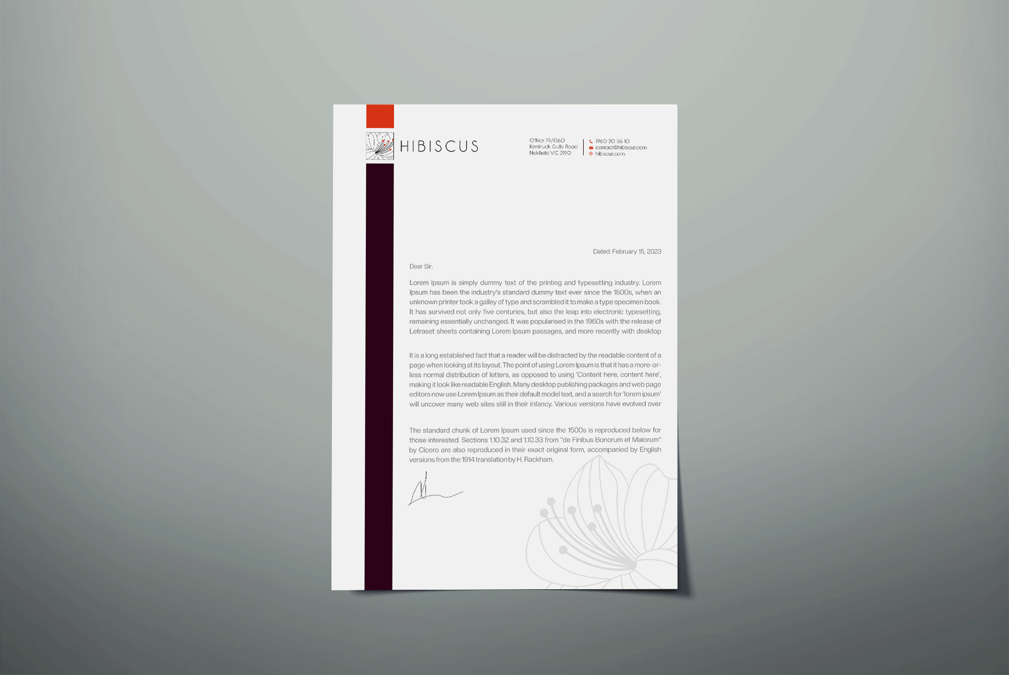 Letterhead Design by Xpert for this project | Design #31899328