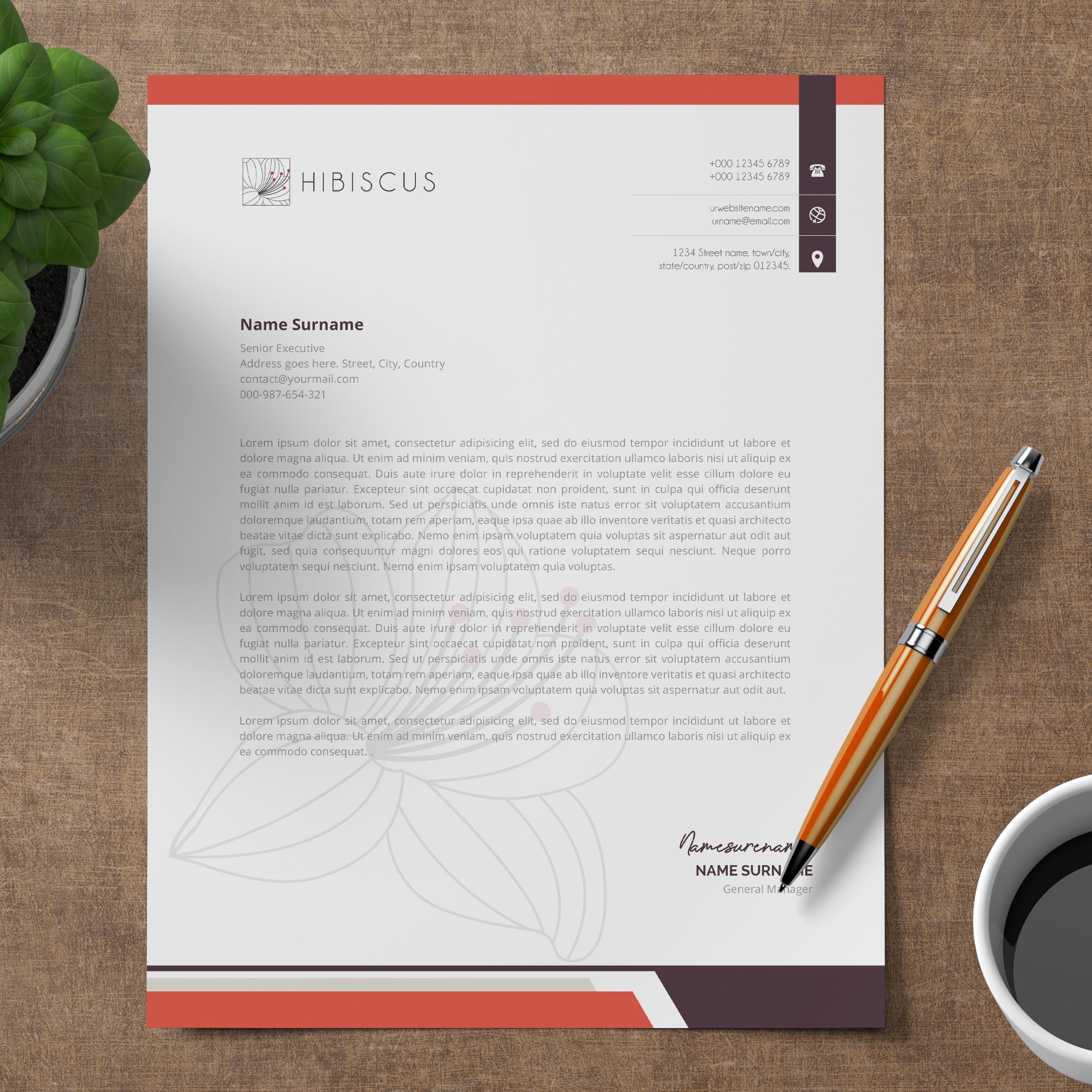 Letterhead Design by creativeoutline for this project | Design #31920758