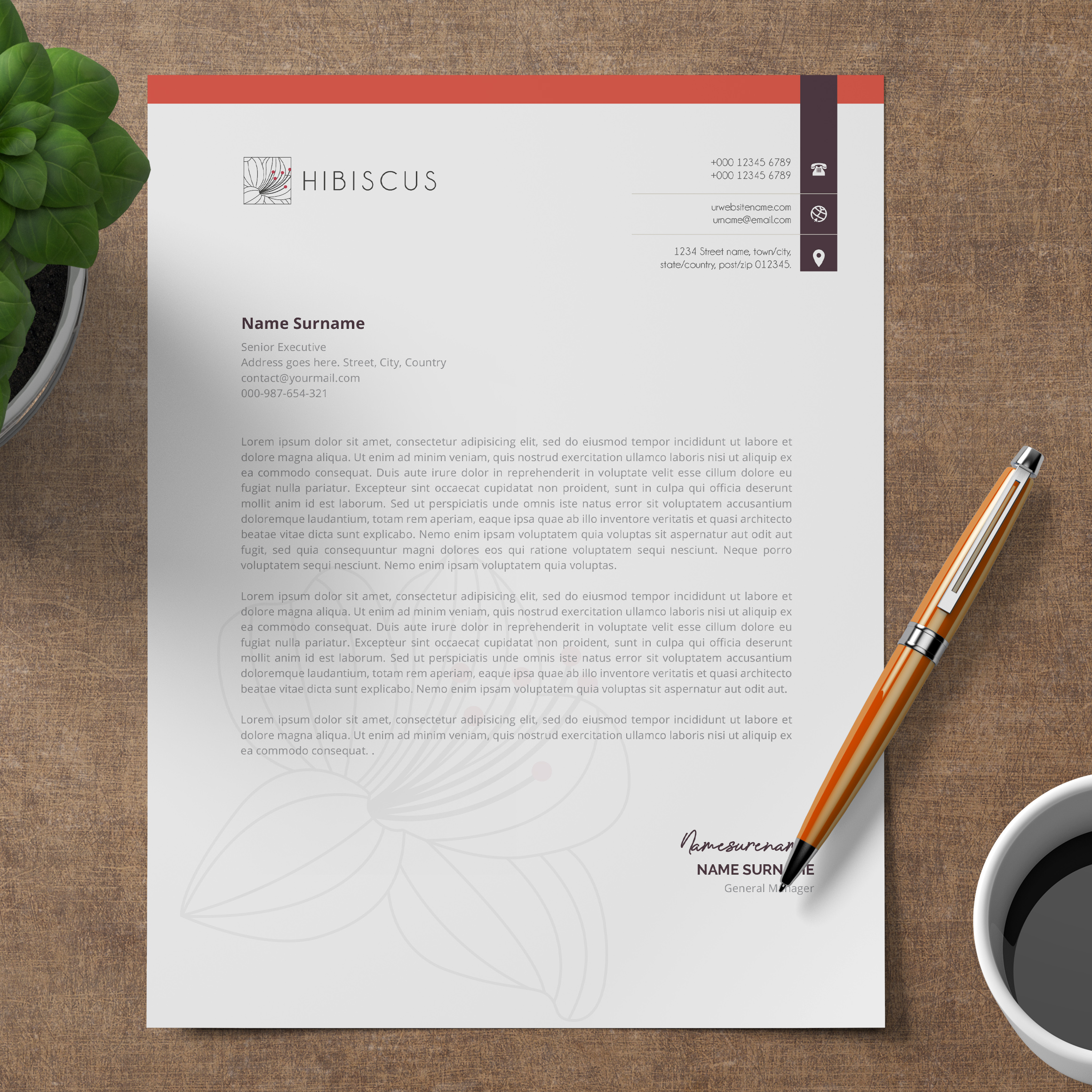 Letterhead Design by creativeoutline for this project | Design #31920760