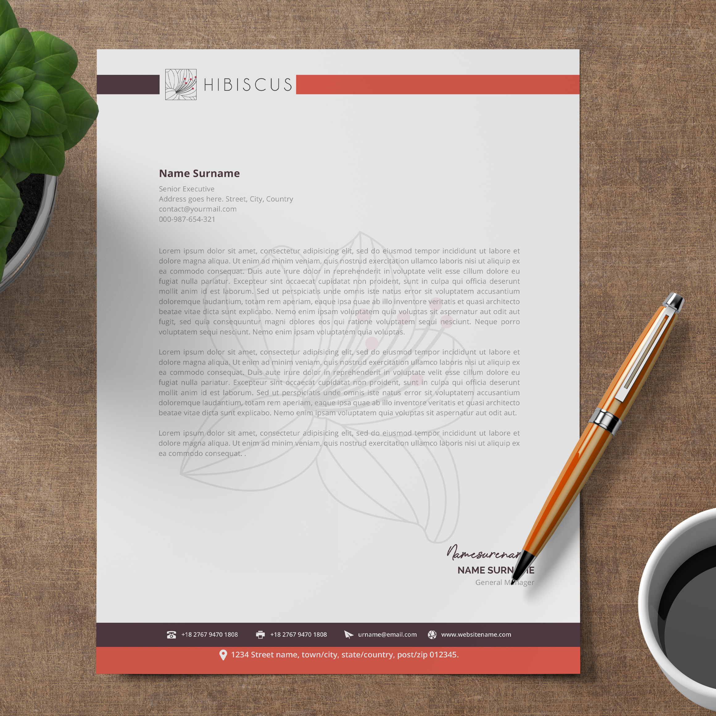 Letterhead Design by creativeoutline for this project | Design #31920761