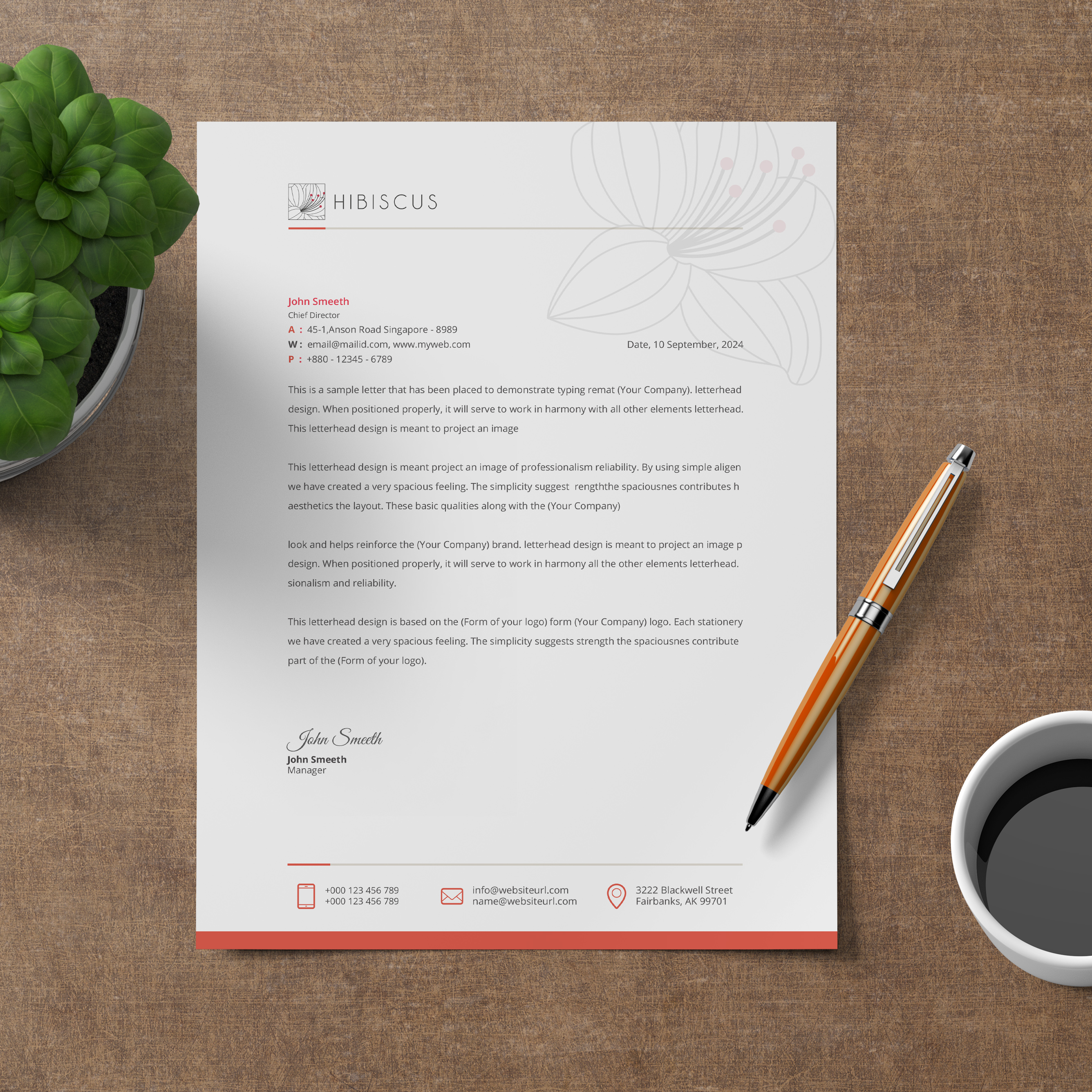 Letterhead Design by creativeoutline for this project | Design #31924525