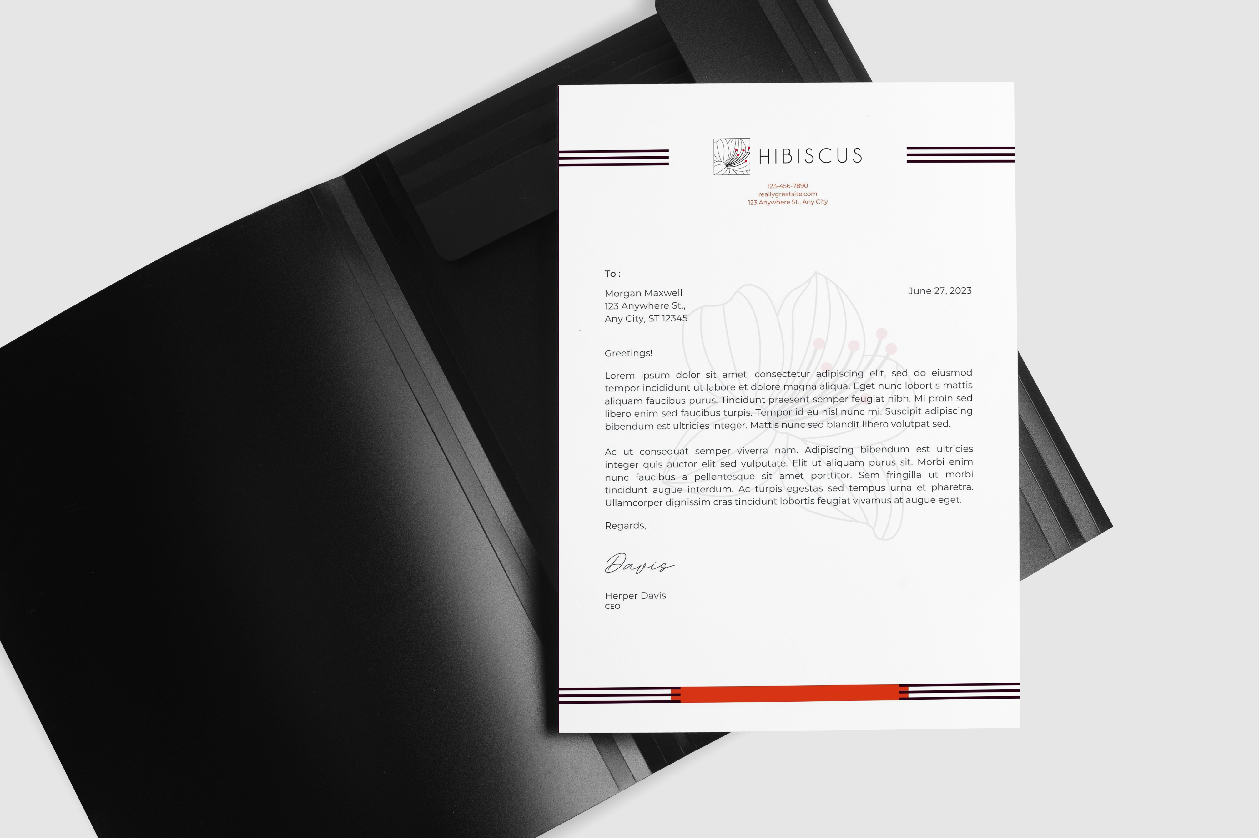Letterhead Design by FaharMirza for this project | Design #31957434