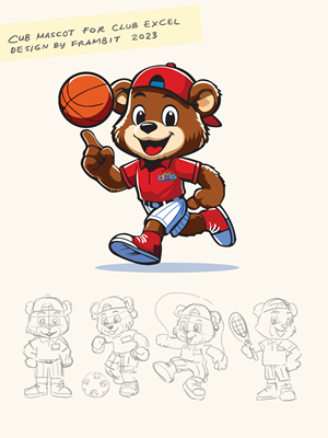 Diseño de Mascota por Frambit Illustration para este proyecto | Diseño #31923698