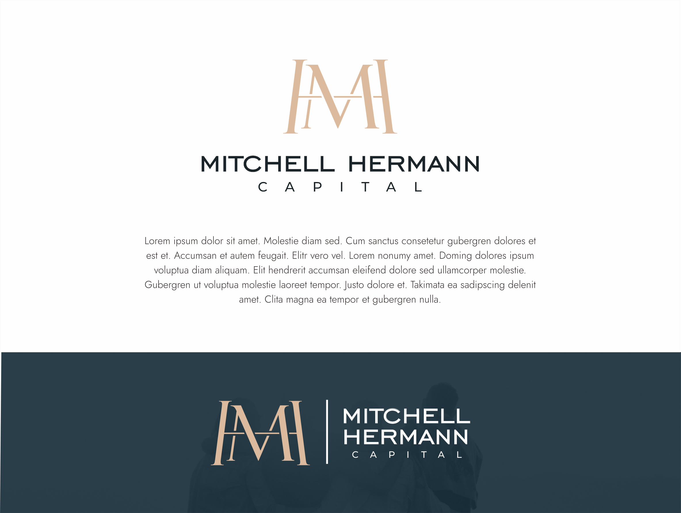 Logo Design by Design by Nilahm for Mitchell Hermann Group LLC | Design #31896778