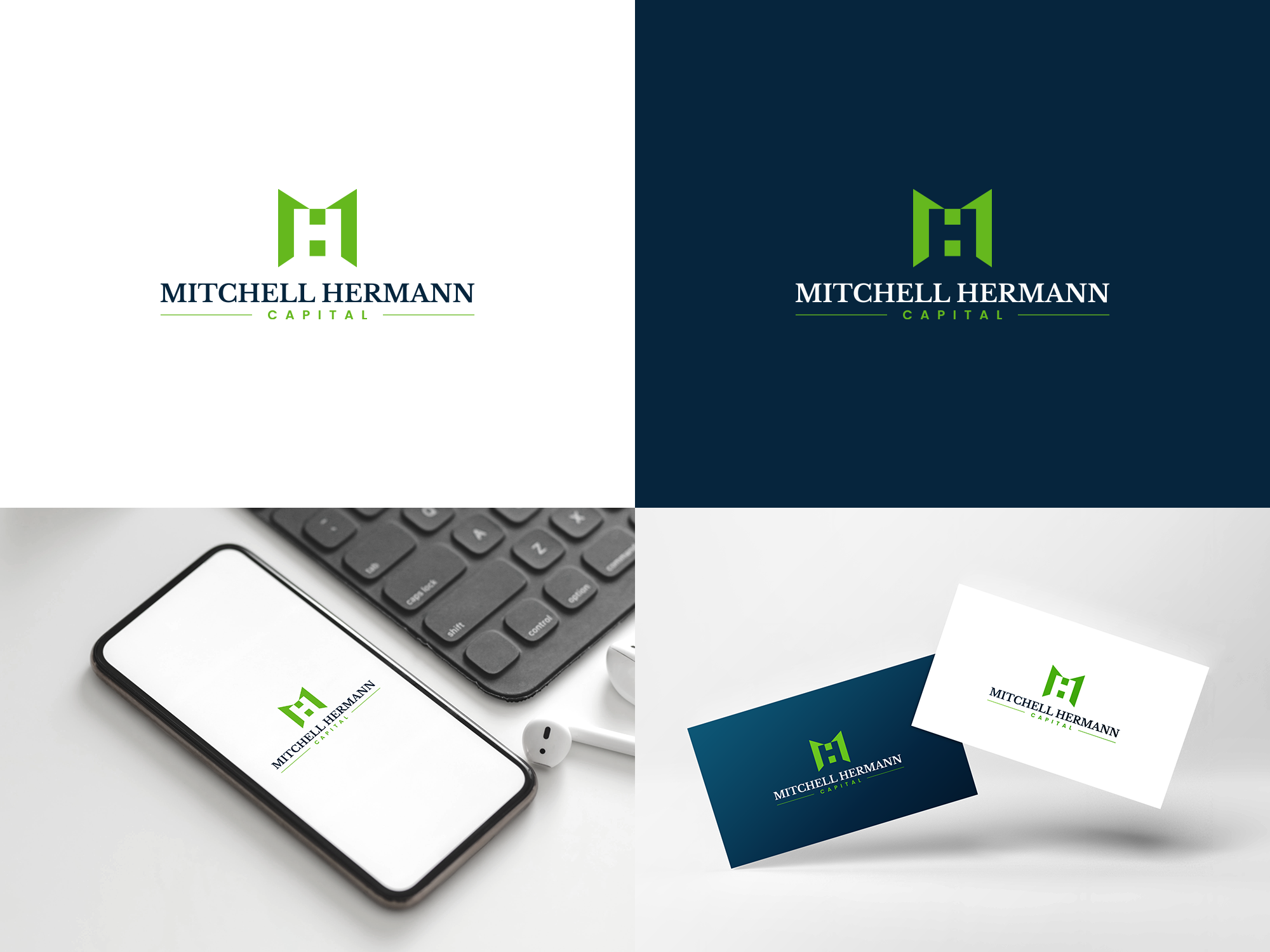 Logo Design by COLOUR CREATIVE for Mitchell Hermann Group LLC | Design #31934260