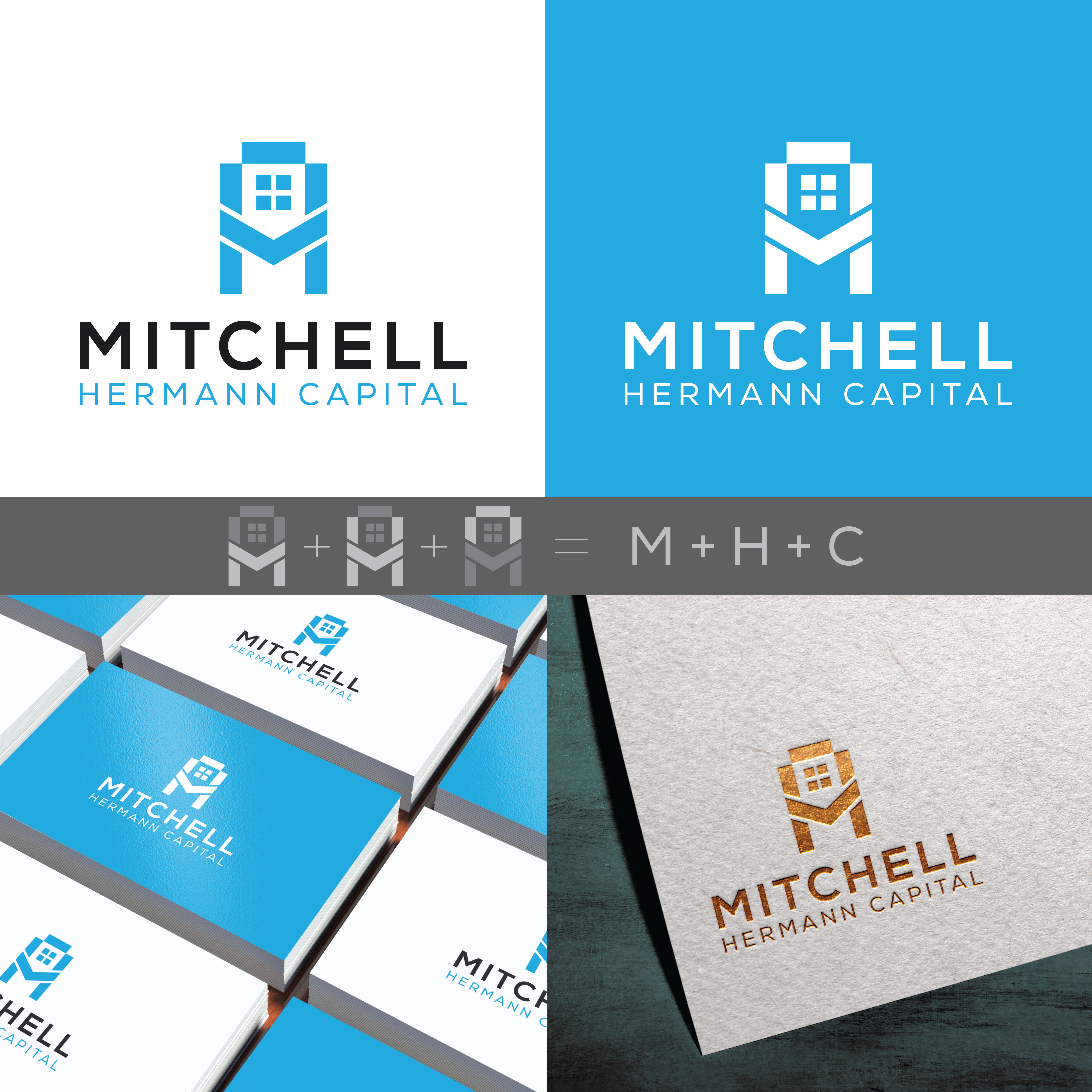 Logo Design by Decorative TEAM for Mitchell Hermann Group LLC | Design #31933049