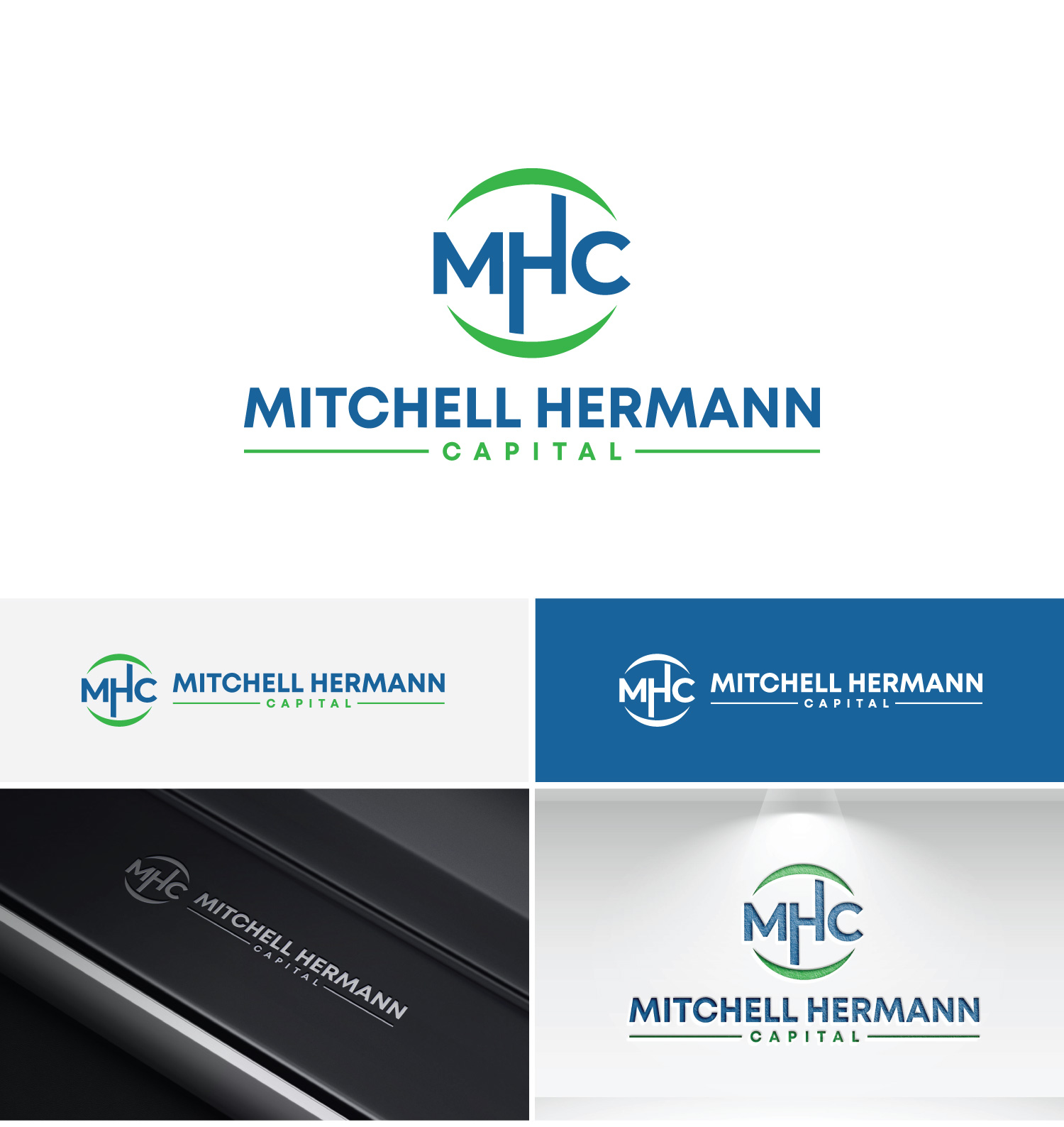Logo Design by MIAN MUHAMMAD 2 for Mitchell Hermann Group LLC | Design #31897326