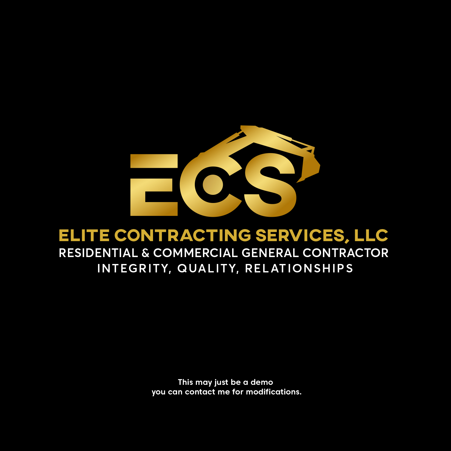 Logo-Design von Stingdau für Elite Contracting Services, LLC | Design #31905970