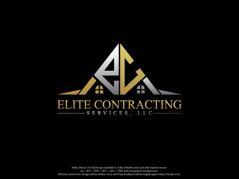 Logo Design by skart for Elite Contracting Services, LLC | Design #31922492