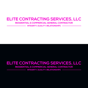 Logo-Design von cah awu für Elite Contracting Services, LLC | Design: #31893729