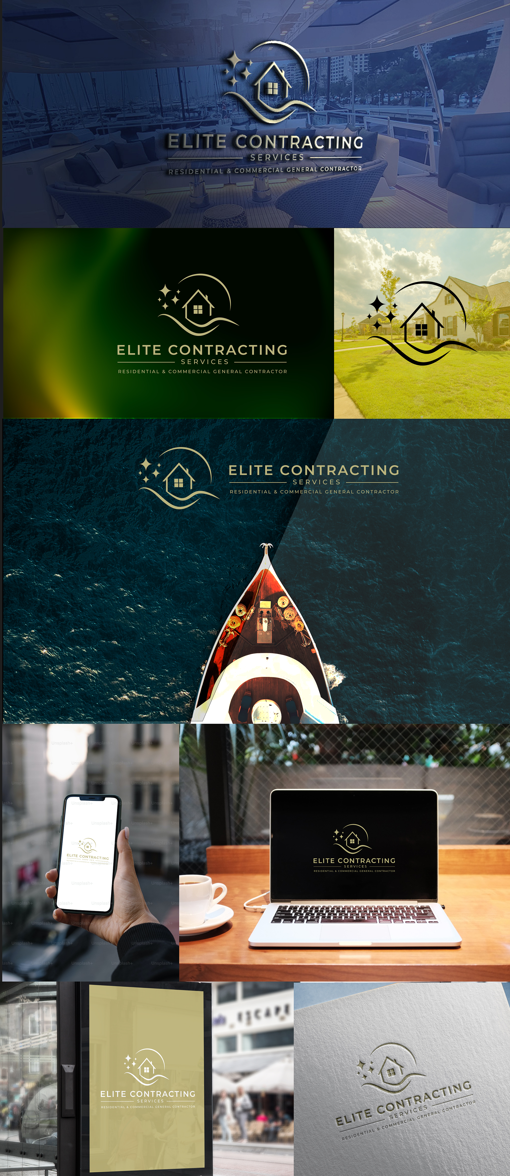 Logo Design by zeykan for Elite Contracting Services, LLC | Design #31935377