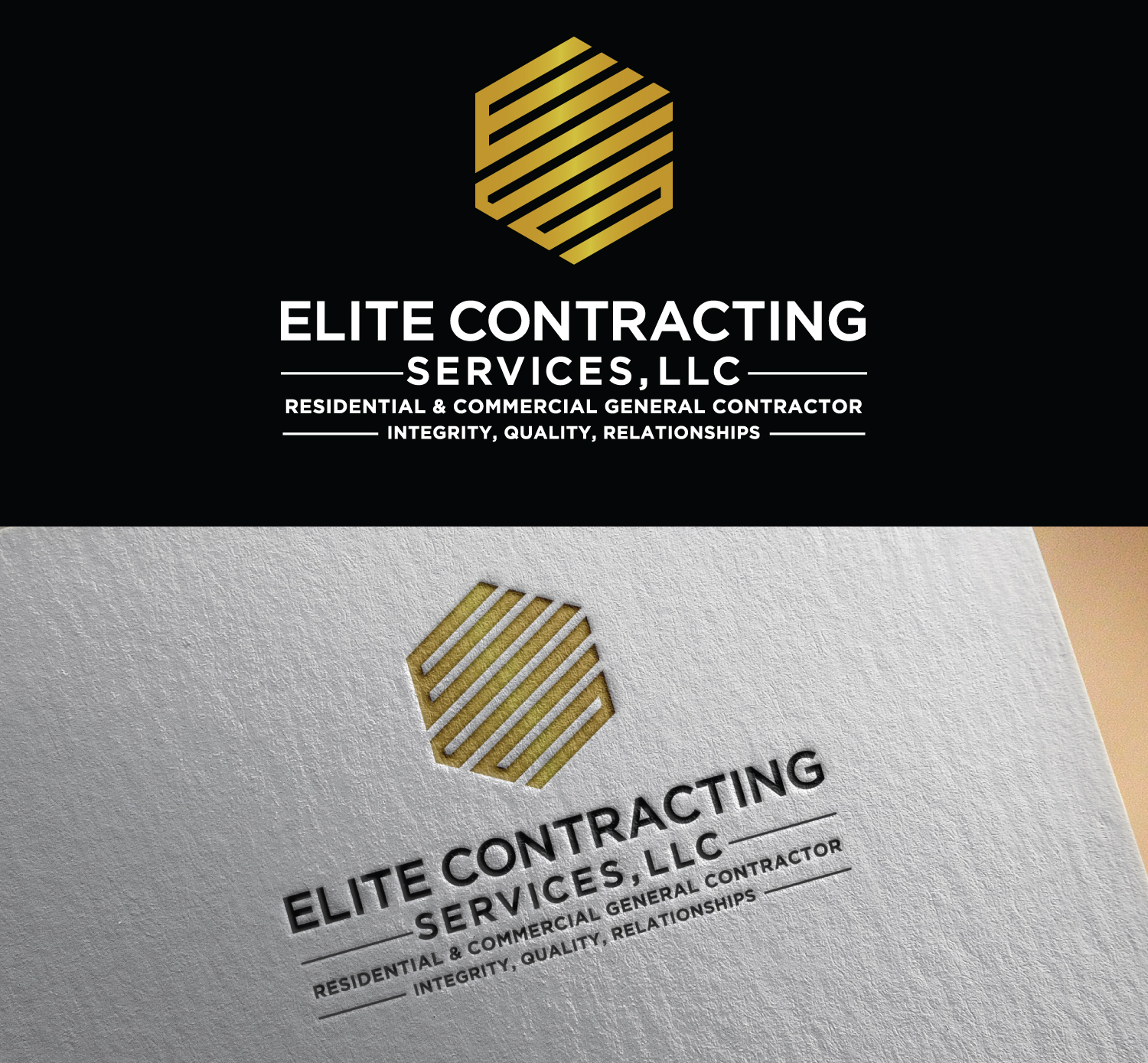 Logo Design by Atec for Elite Contracting Services, LLC | Design #31900880