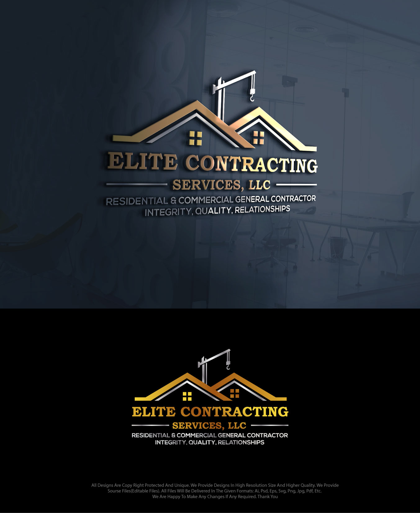Logo Design by logographix for Elite Contracting Services, LLC | Design #31899951