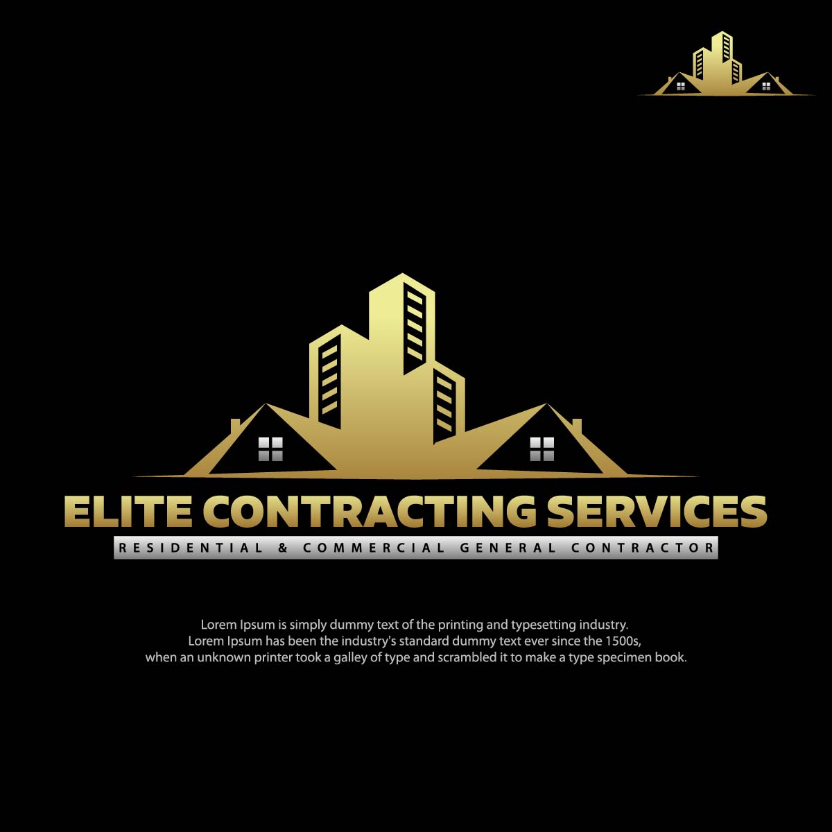 Logo Design by fly  design for Elite Contracting Services, LLC | Design #31906861
