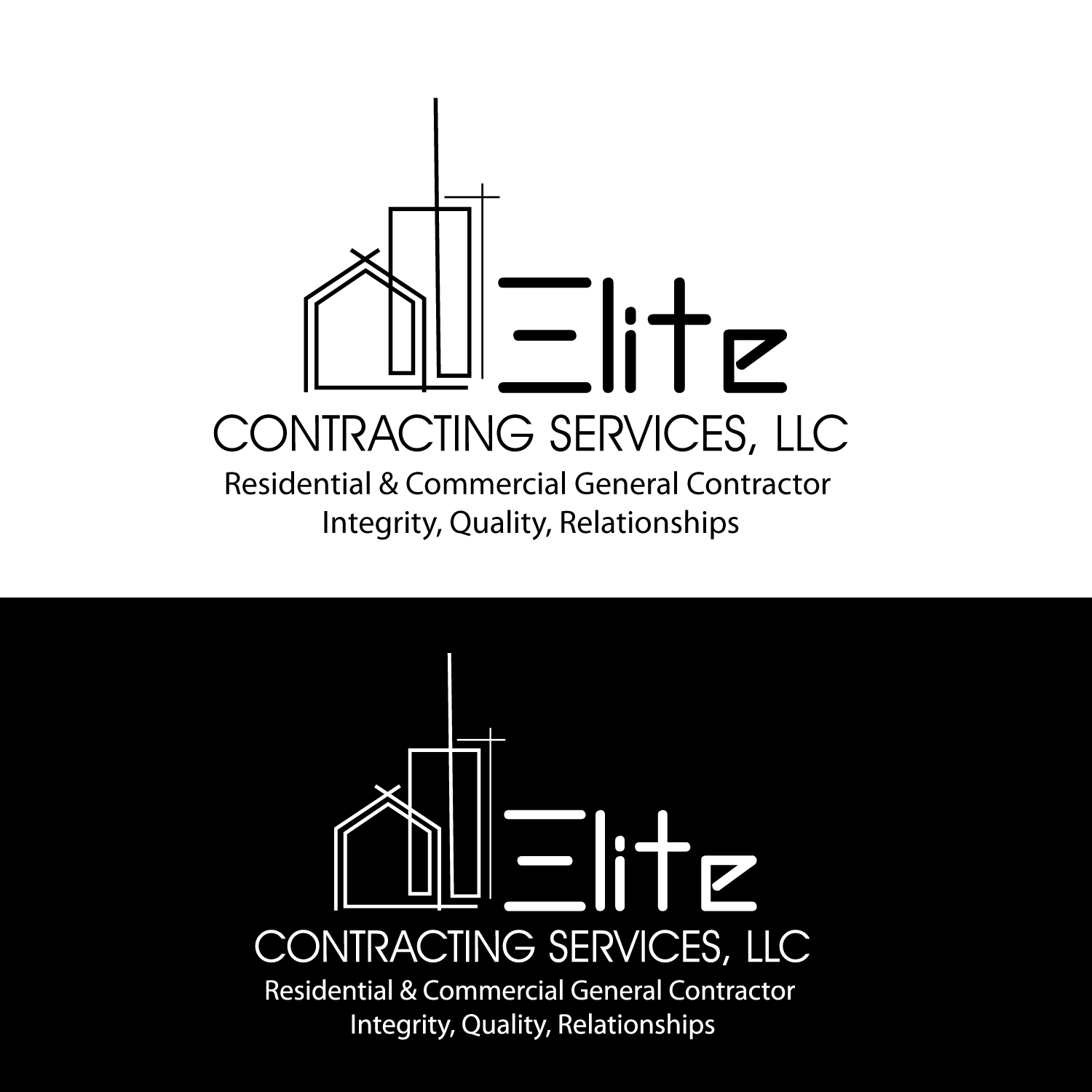 Logo Design by GODDREAMCREATION for Elite Contracting Services, LLC | Design #31919650