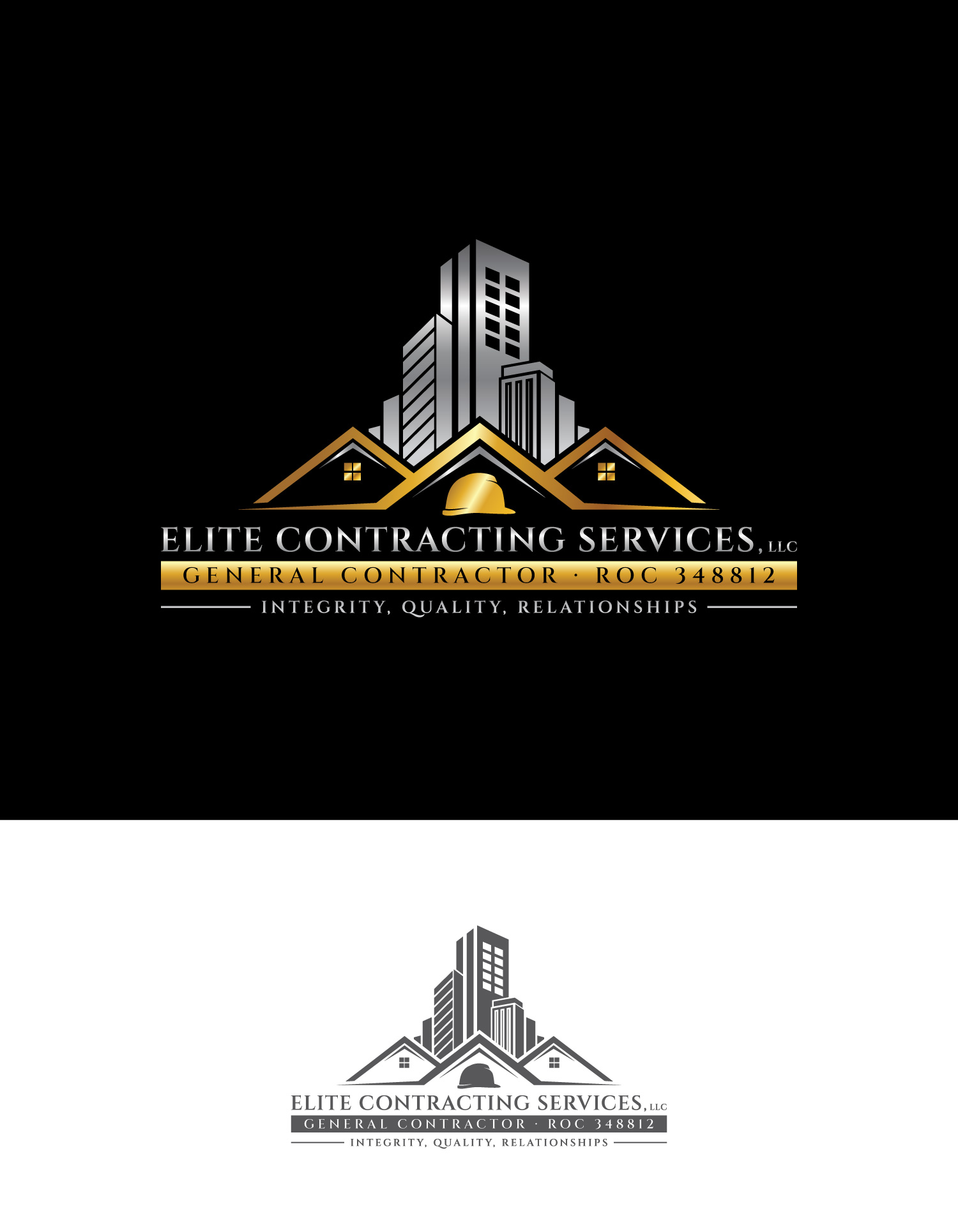 Logo-Design von MIAN MUHAMMAD 2 für Elite Contracting Services, LLC | Design #31916571