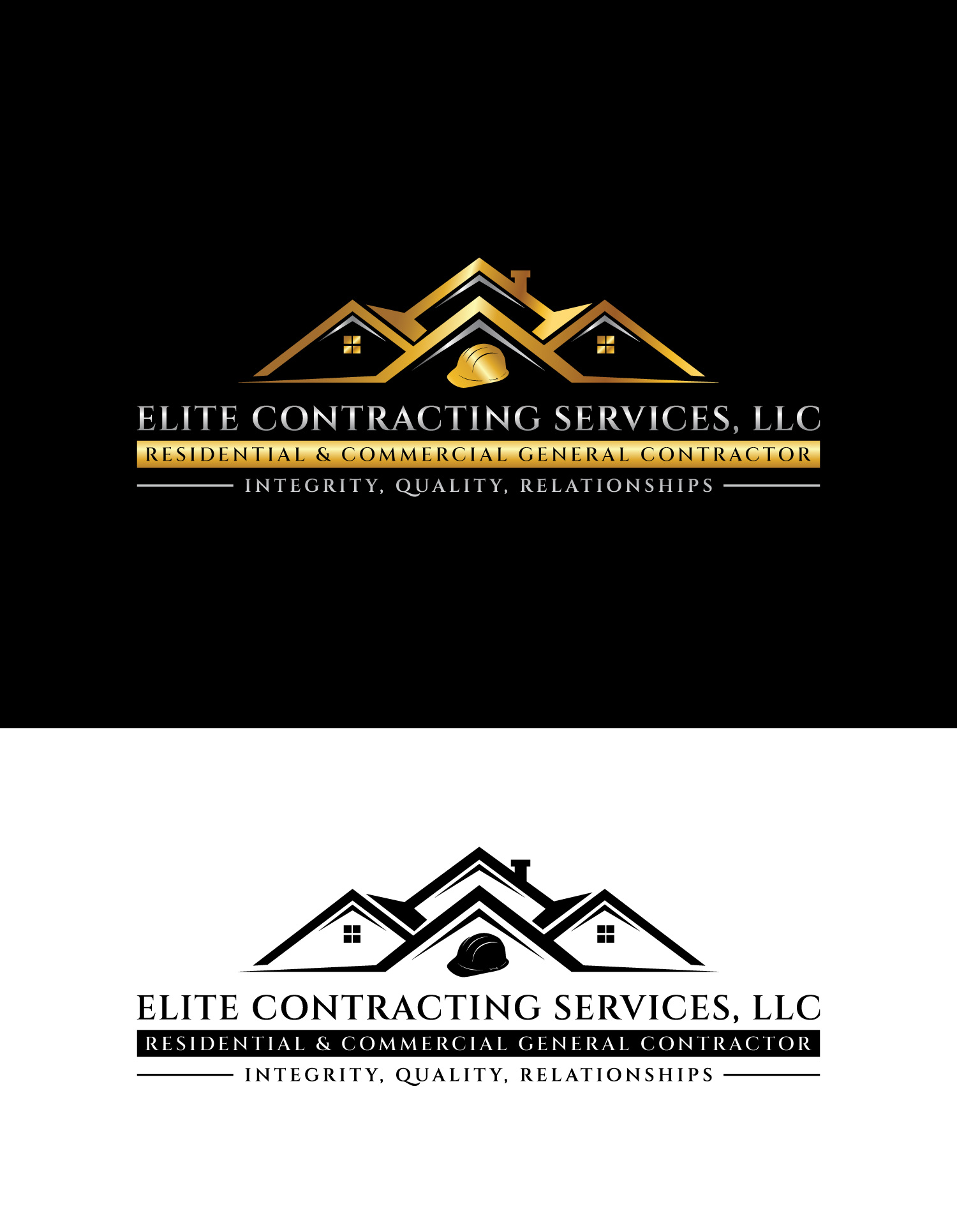 Logo Design by MIAN MUHAMMAD 2 for Elite Contracting Services, LLC | Design #32014074