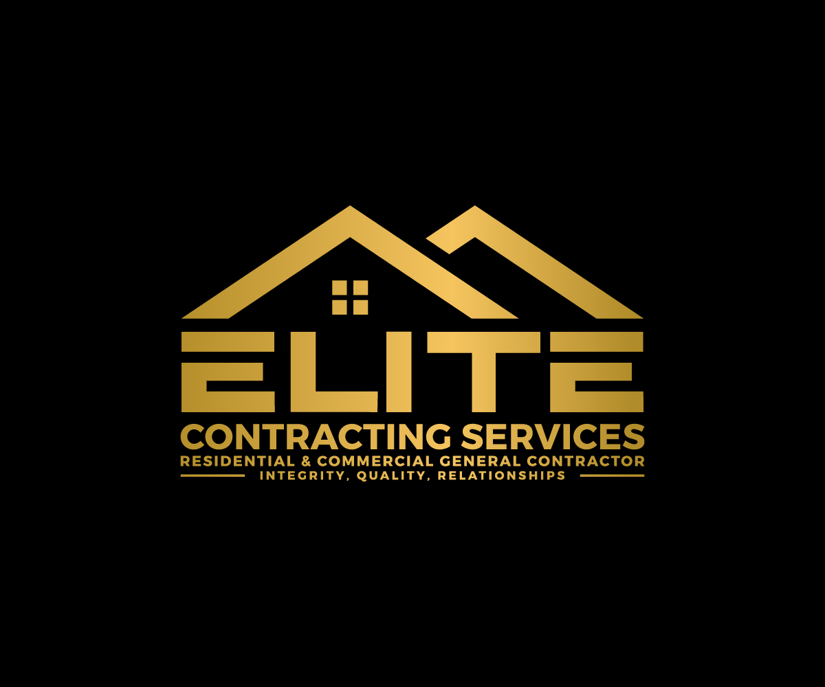 Logo Design by AlphabetZero.co.uk for Elite Contracting Services, LLC | Design #31910734