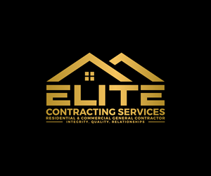 Logo Design by AlphabetZero.co.uk for Elite Contracting Services, LLC | Design: #31910734