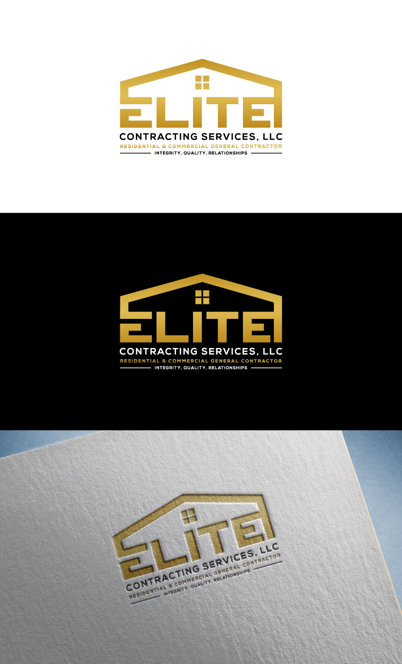 Logo Design by flora.c design for Elite Contracting Services, LLC | Design #31904784