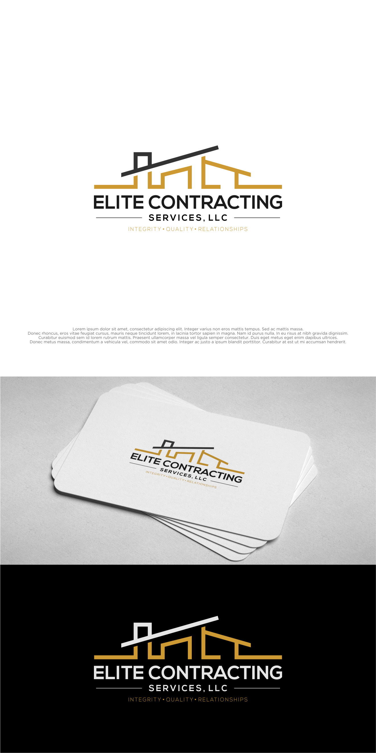 Diseño de Logo por shiroRo para Elite Contracting Services, LLC | Diseño #31897216