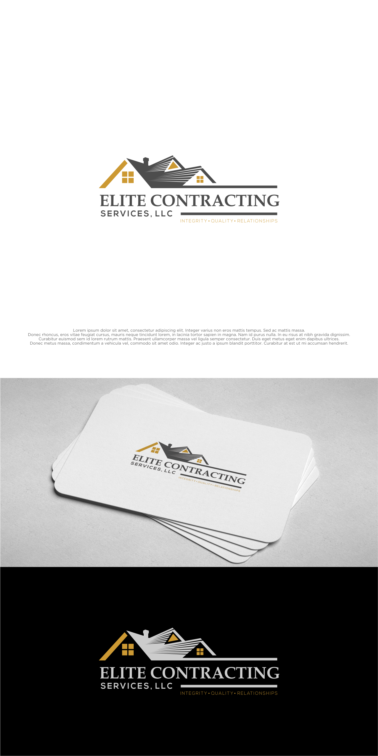 Logo Design by shiroRo for Elite Contracting Services, LLC | Design #31897223