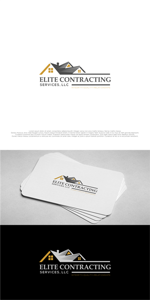 Logo Design by shiroRo for Elite Contracting Services, LLC | Design: #31897223