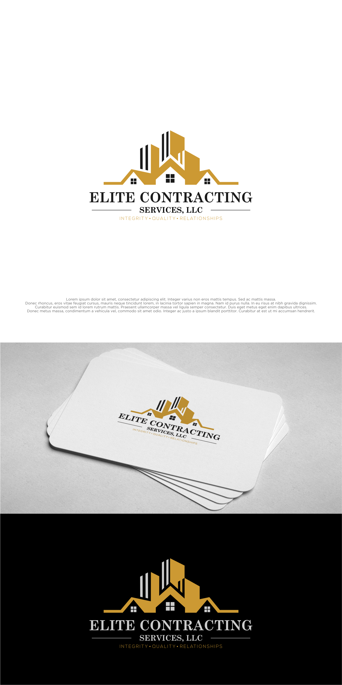 Diseño de Logo por shiroRo para Elite Contracting Services, LLC | Diseño #31897224