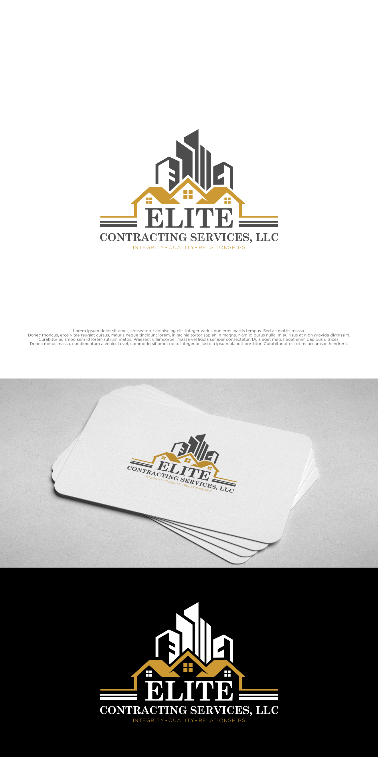 Logo Design by shiroRo for Elite Contracting Services, LLC | Design #31897232
