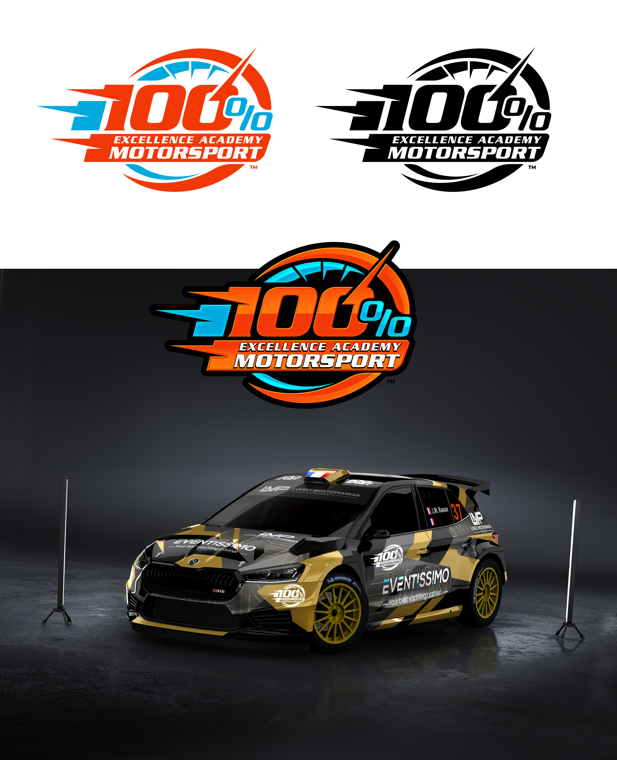 Logo Design by Jose Lopez ( Verified Pro Designer ) for 100% Sport | Design #31930596