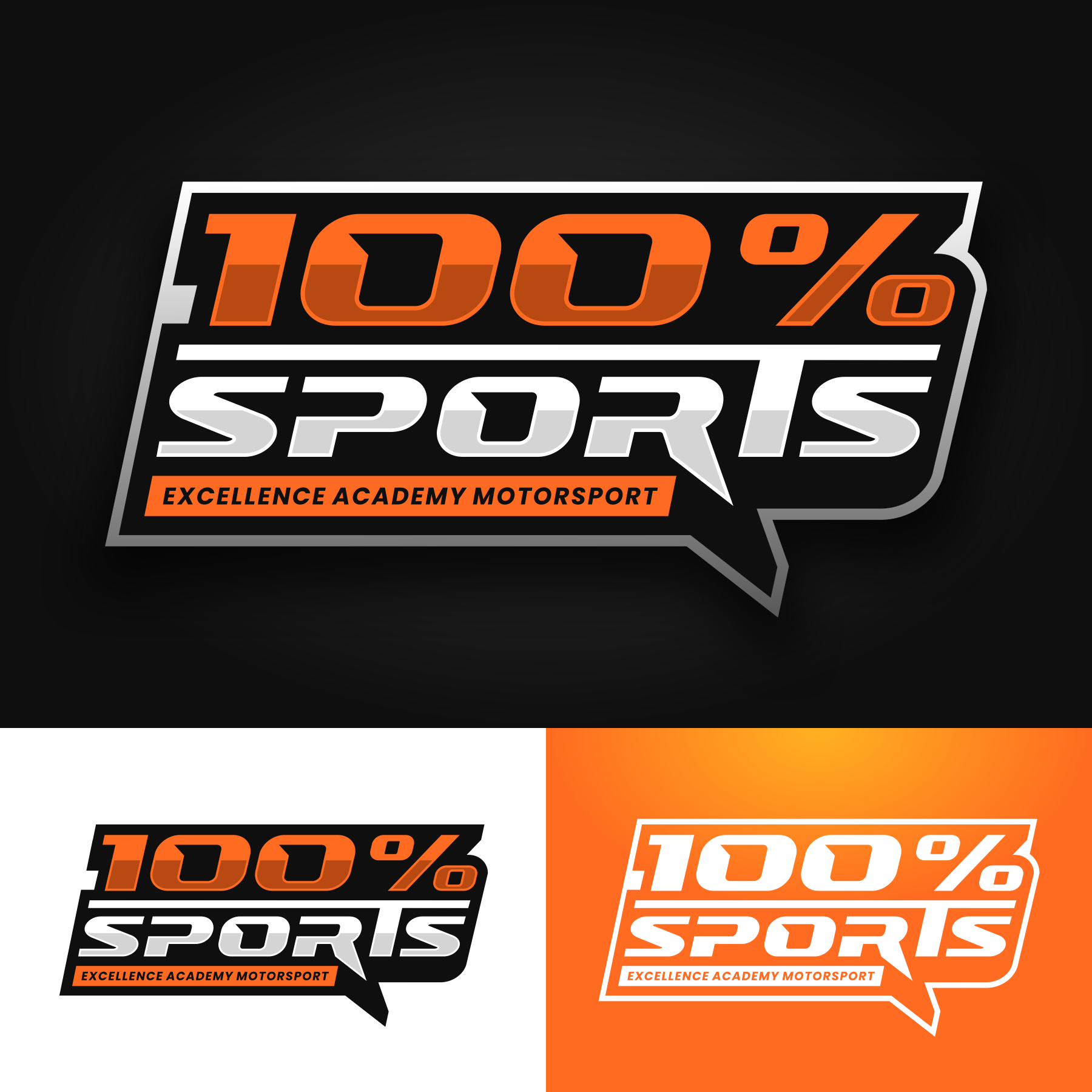 Logo Design by Aezakmi for 100% Sport | Design #31922721