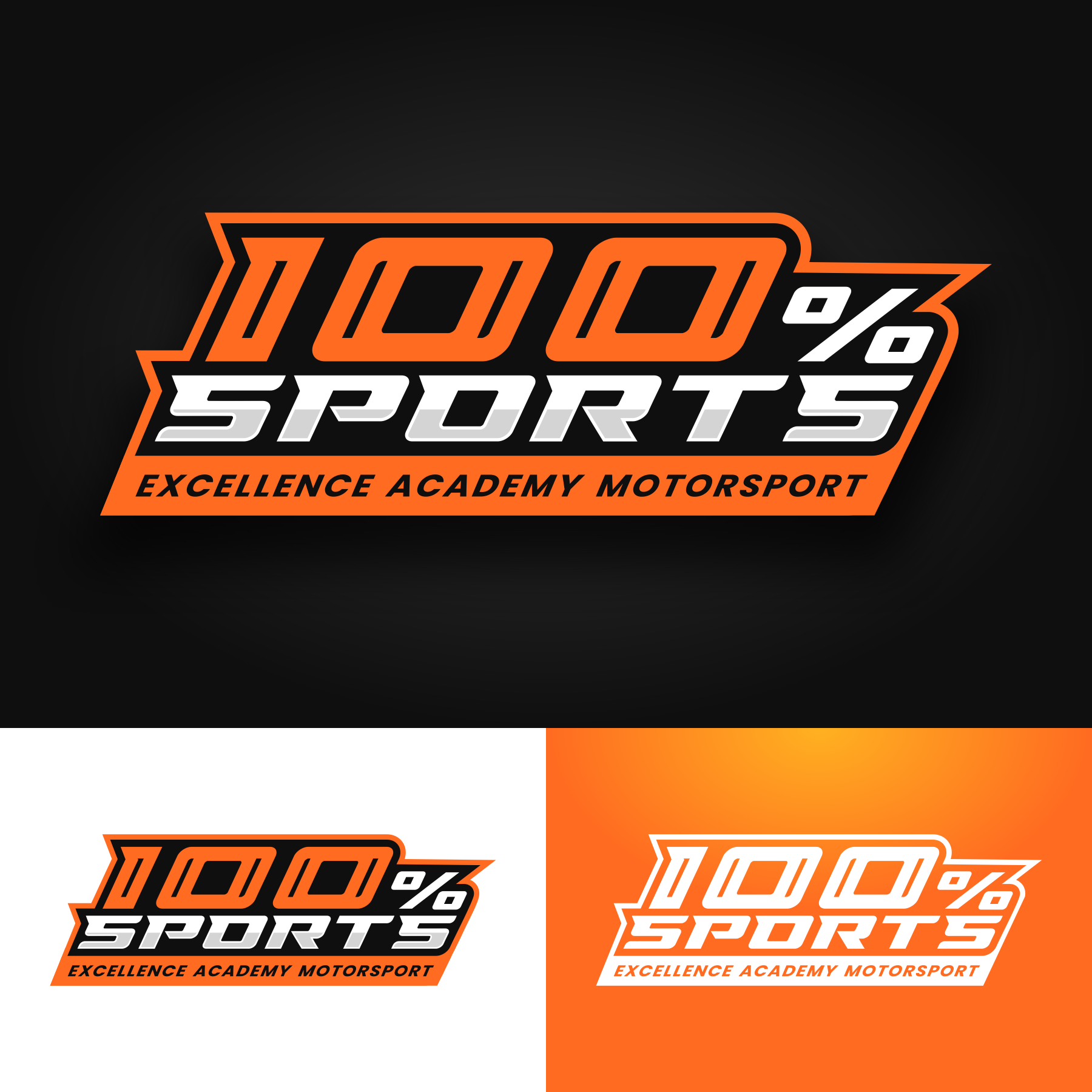 Logo Design by Aezakmi for 100% Sport | Design #31922722