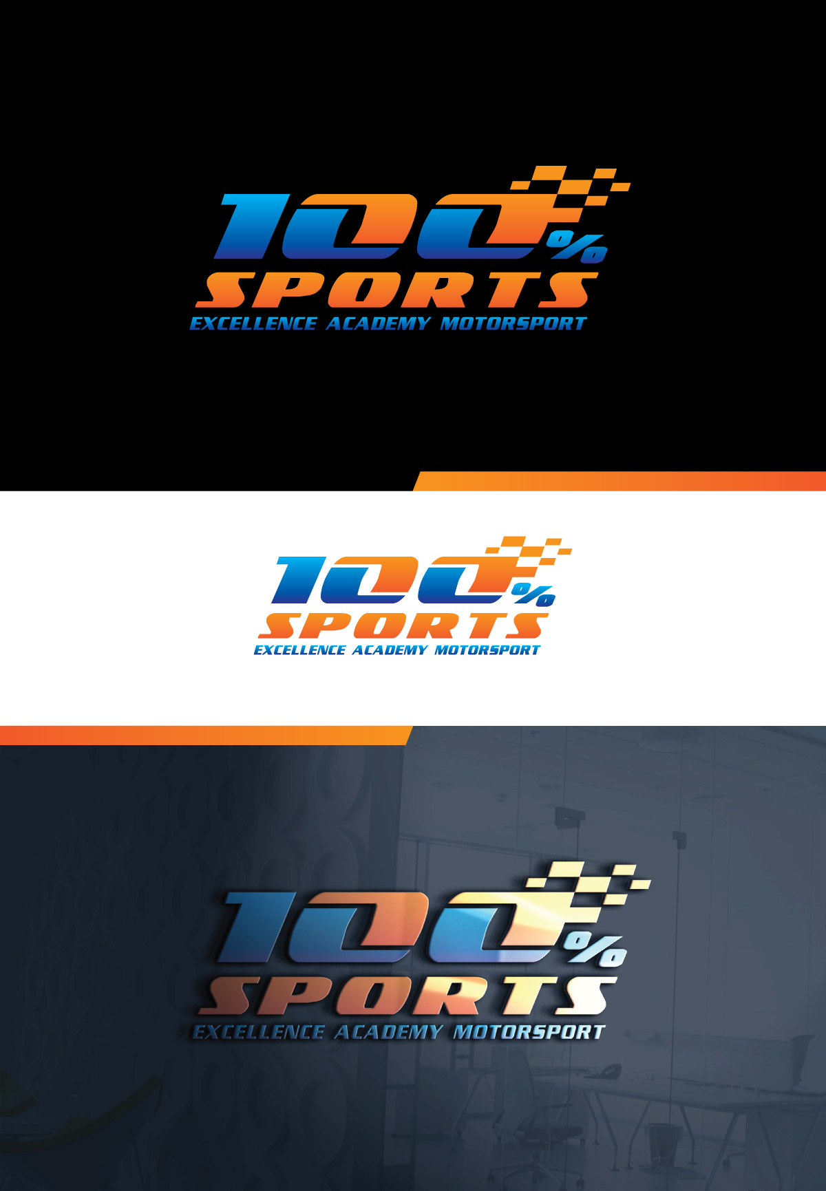Logo Design by creativepix for 100% Sport | Design #31913937