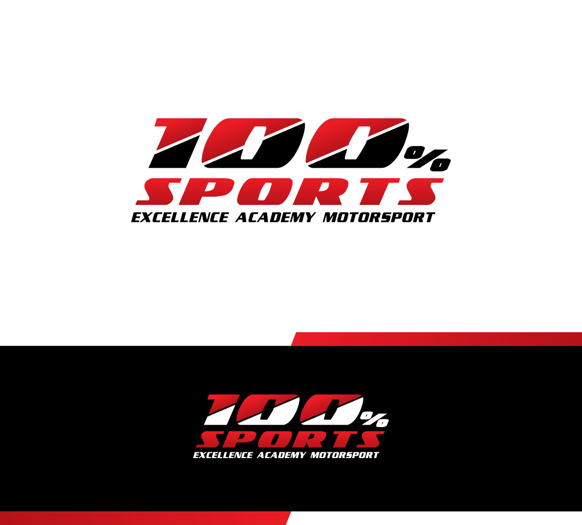 Logo Design by creativepix for 100% Sport | Design #31925910