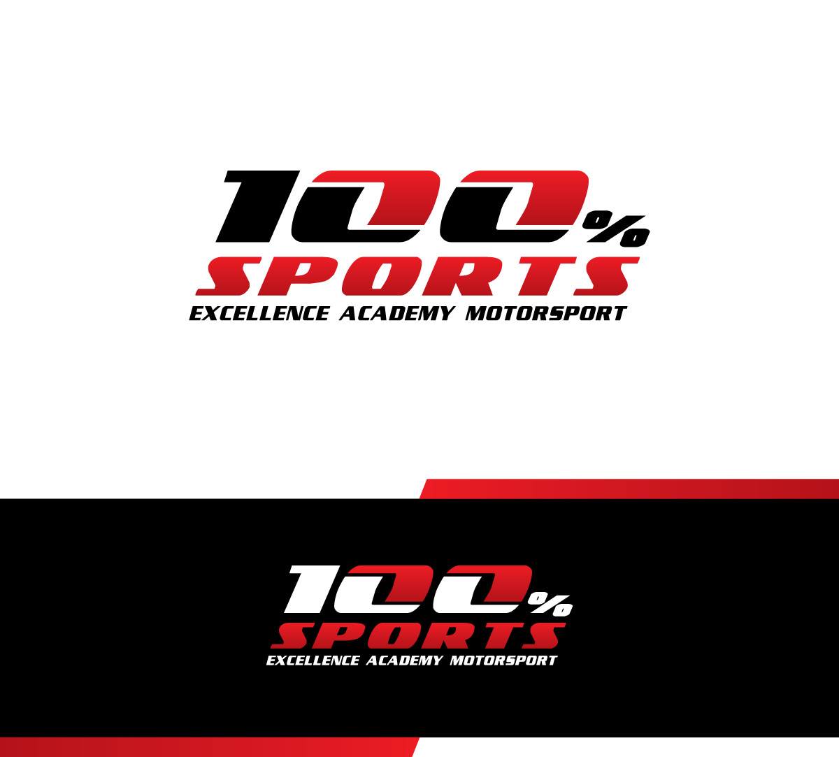 Logo Design by creativepix for 100% Sport | Design #31925911